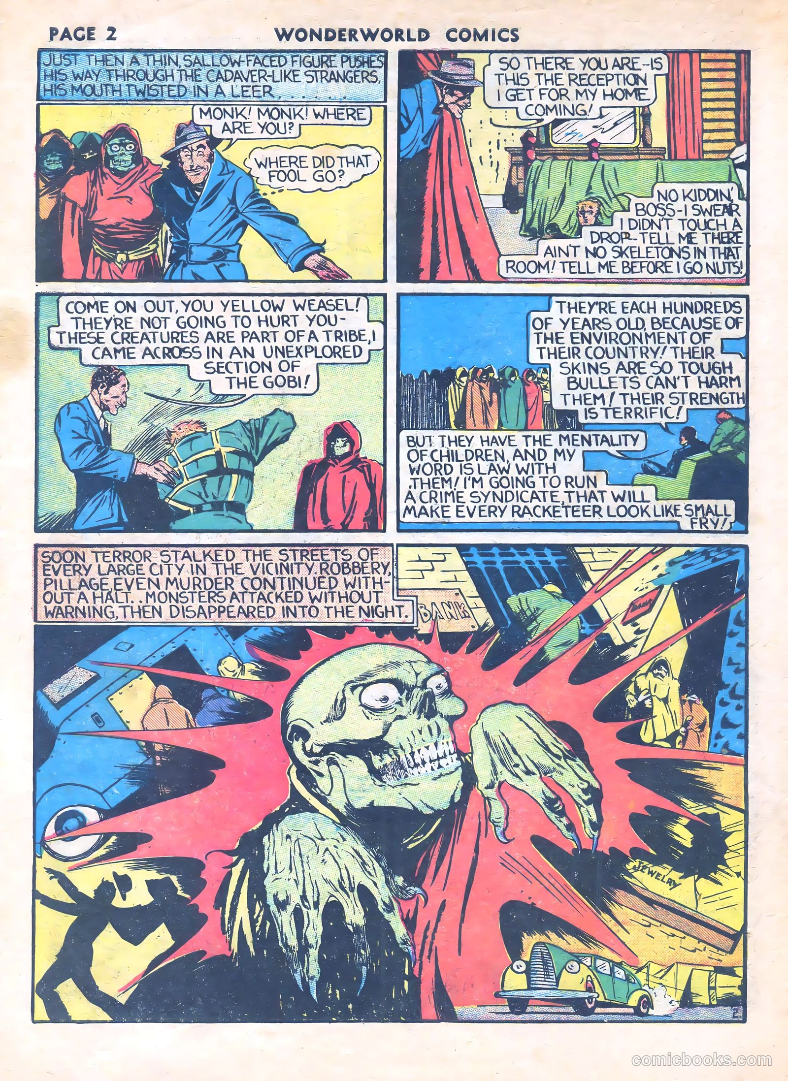 Wonderworld Comics #7 (1939) — page 3 of 66