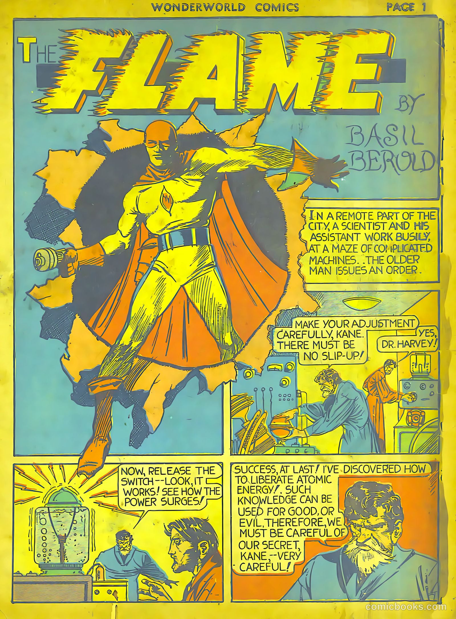 Wonderworld Comics #8 (1939) — page 2 of 66