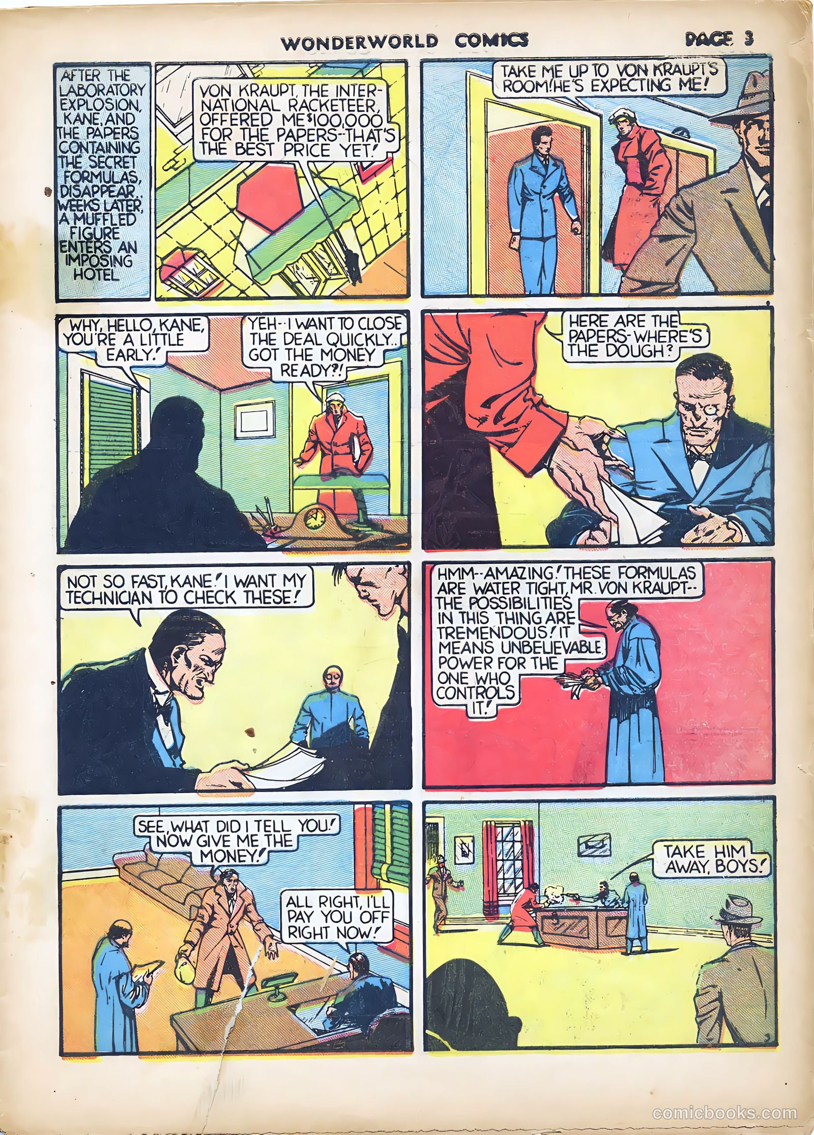 Wonderworld Comics #8 (1939) — page 4 of 66