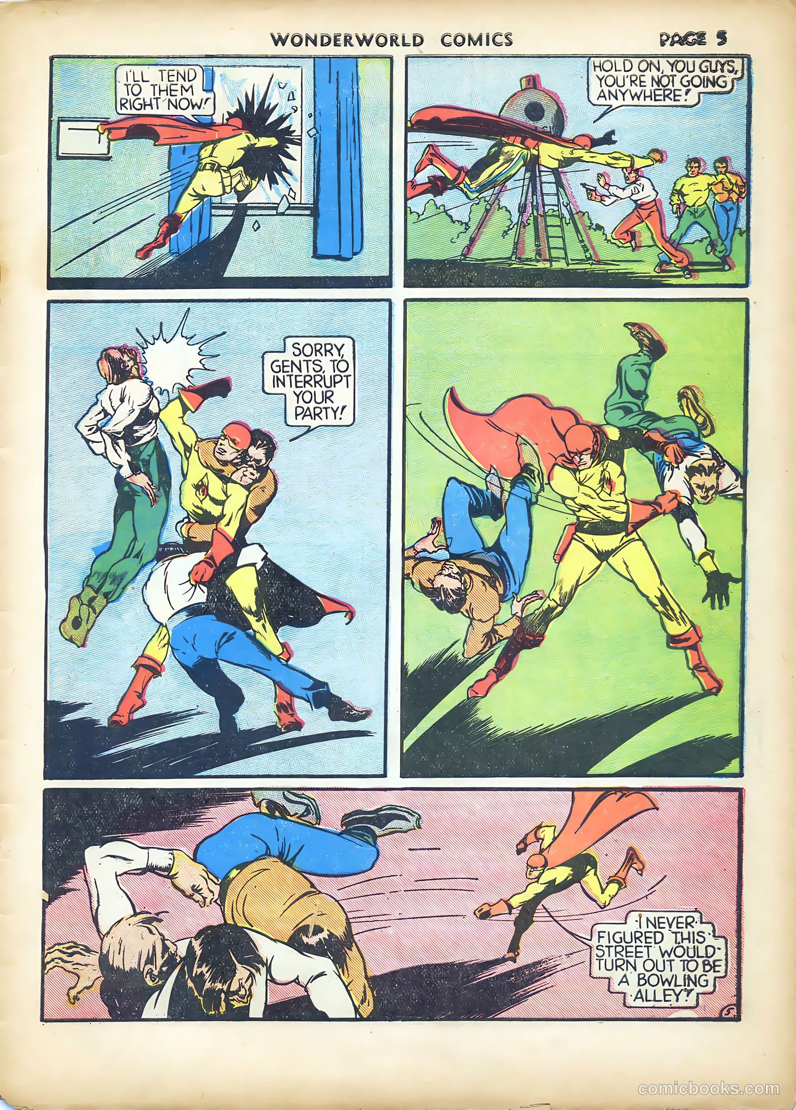 Wonderworld Comics #8 (1939) — page 6 of 66