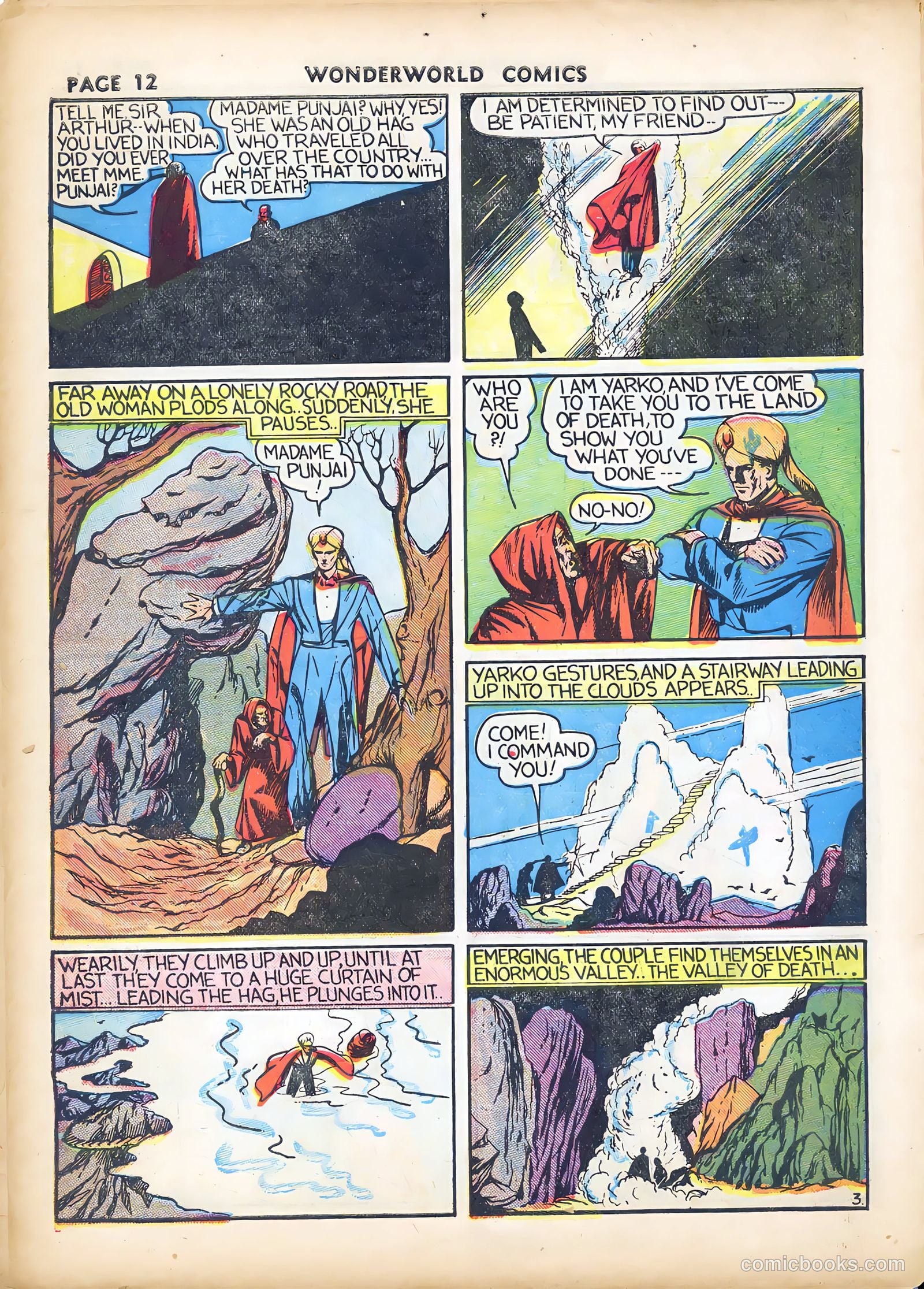 Wonderworld Comics #8 (1939) — page 13 of 66