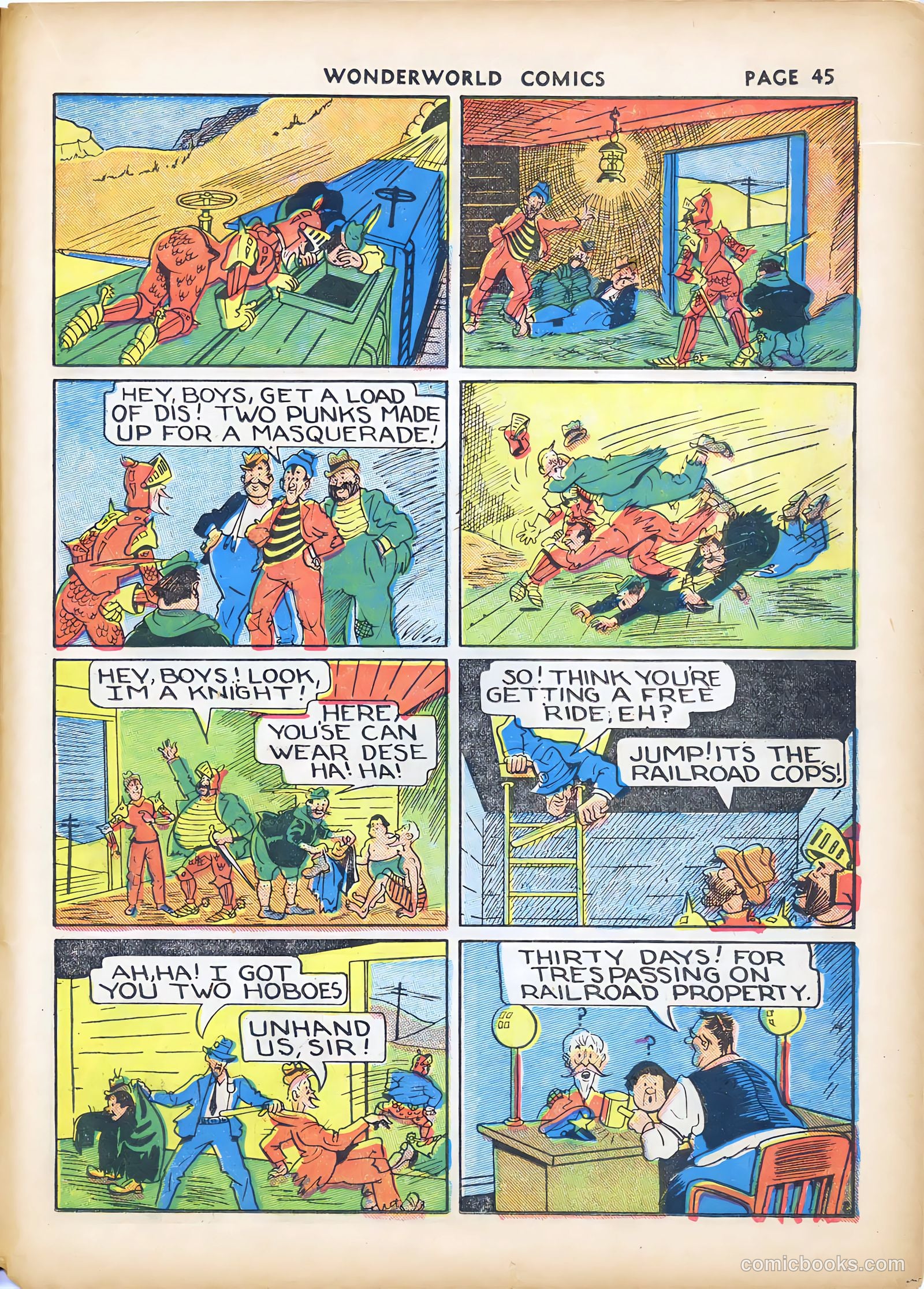 Wonderworld Comics #8 (1939) — page 46 of 66