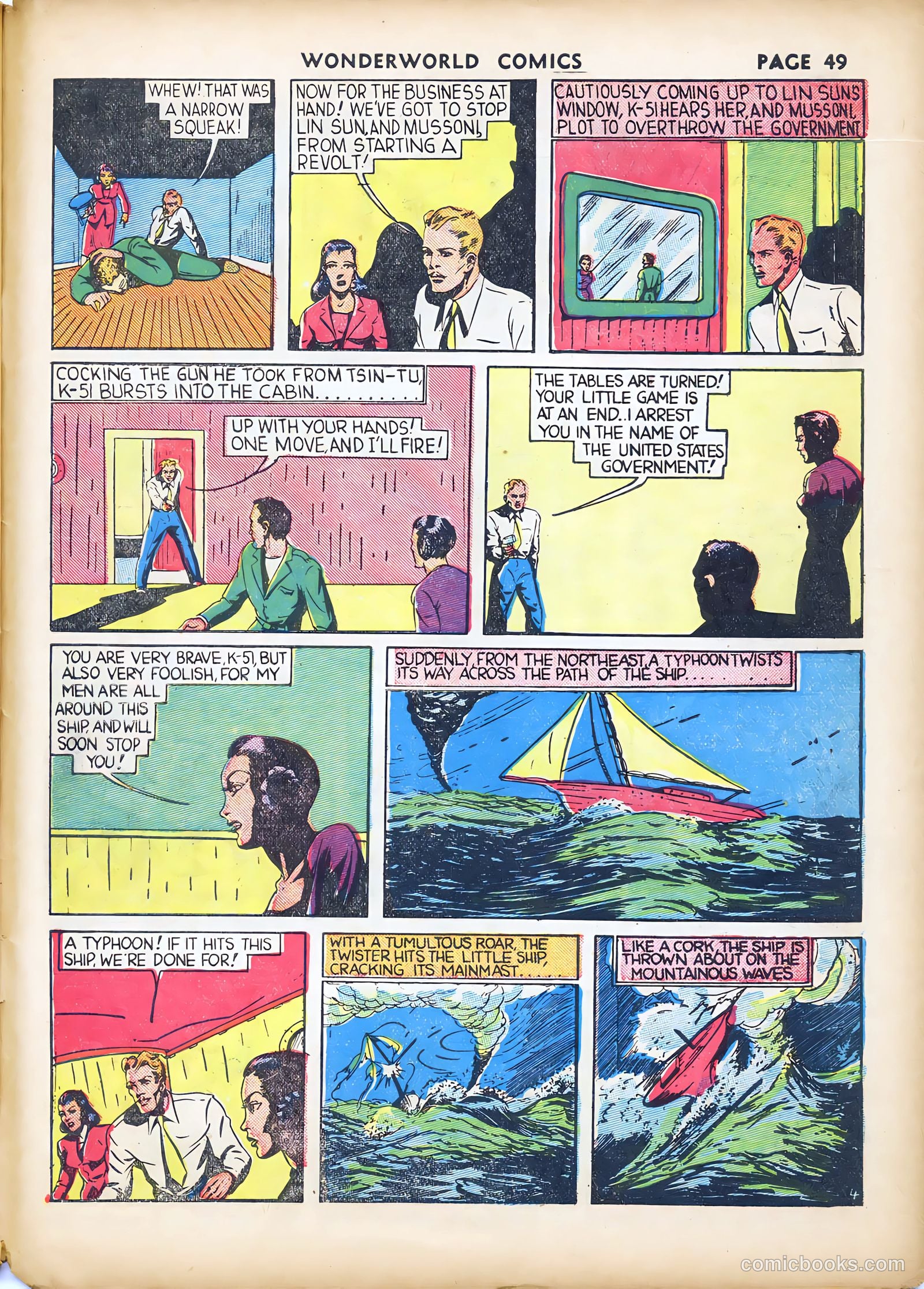 Wonderworld Comics #8 (1939) — page 50 of 66