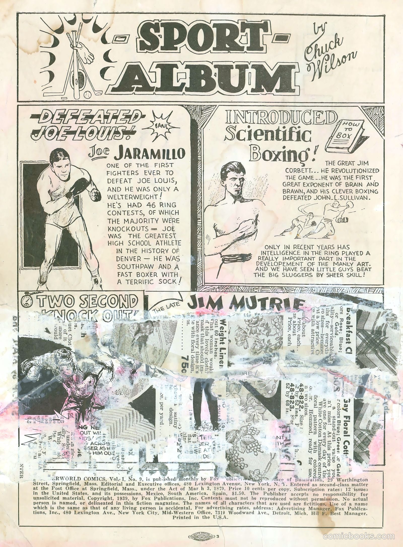 Wonderworld Comics #9 (1939) — page 71 of 71