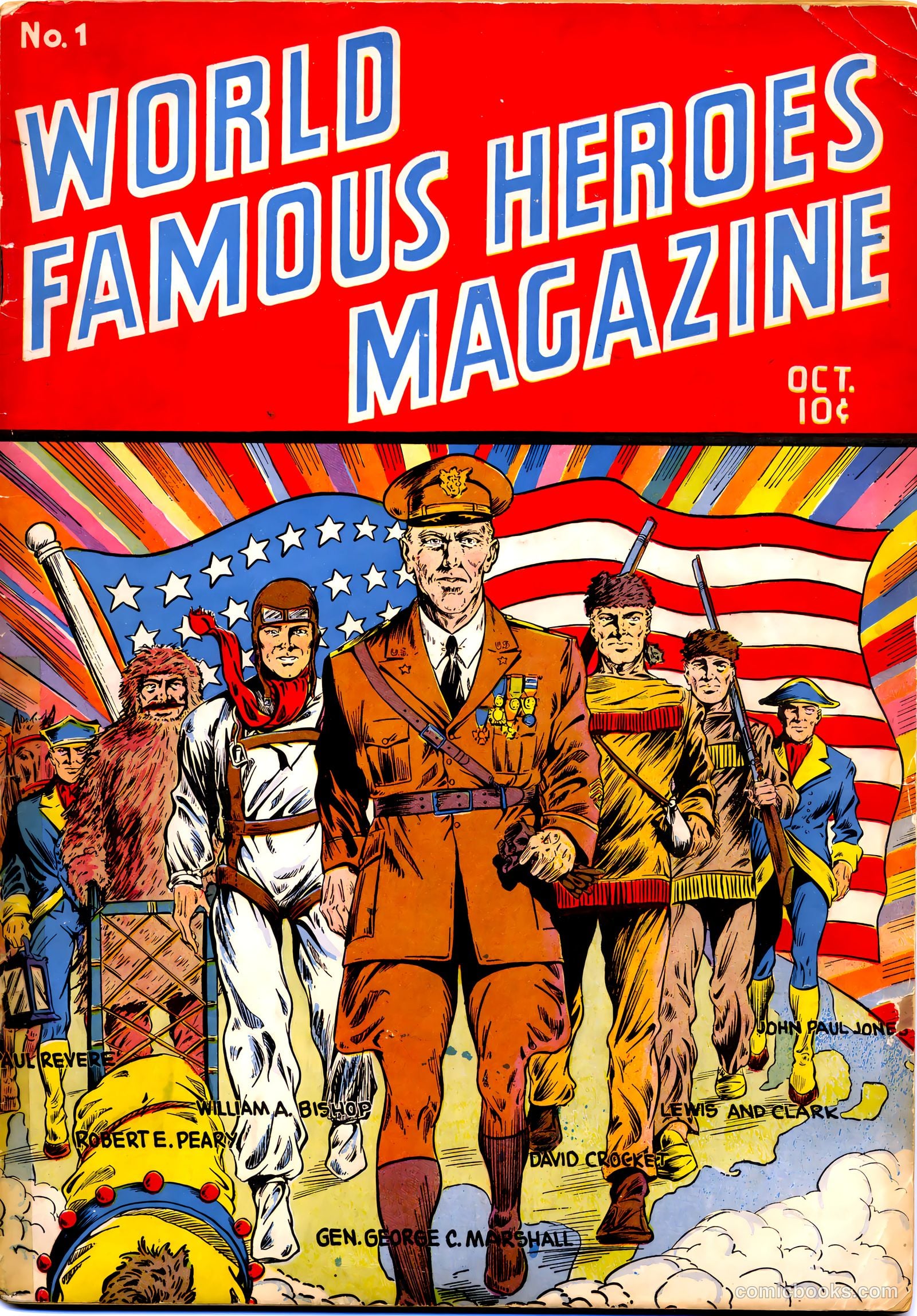 World Famous Heroes Magazine #1