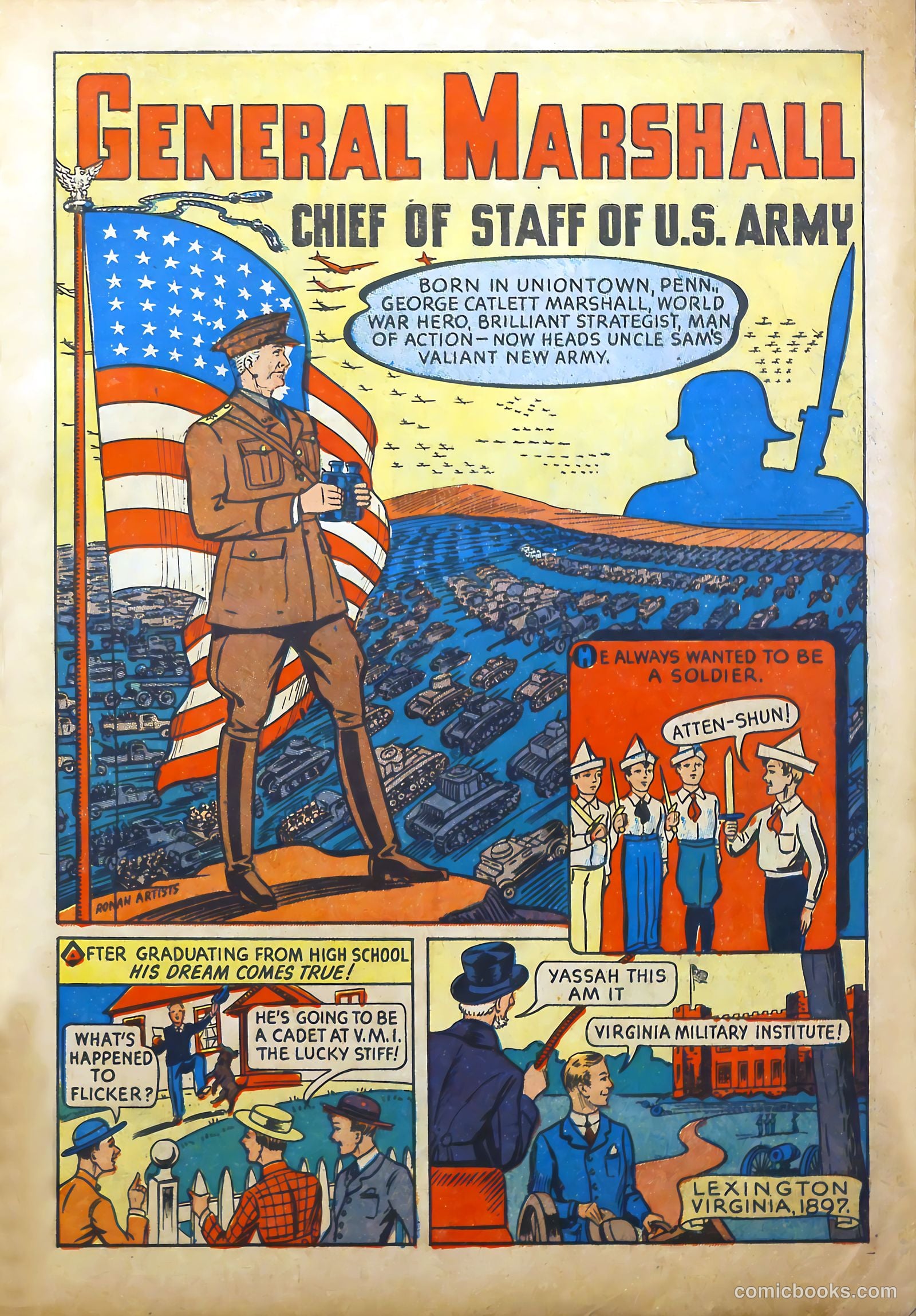 World Famous Heroes Magazine #1 (1941) — page 3 of 68