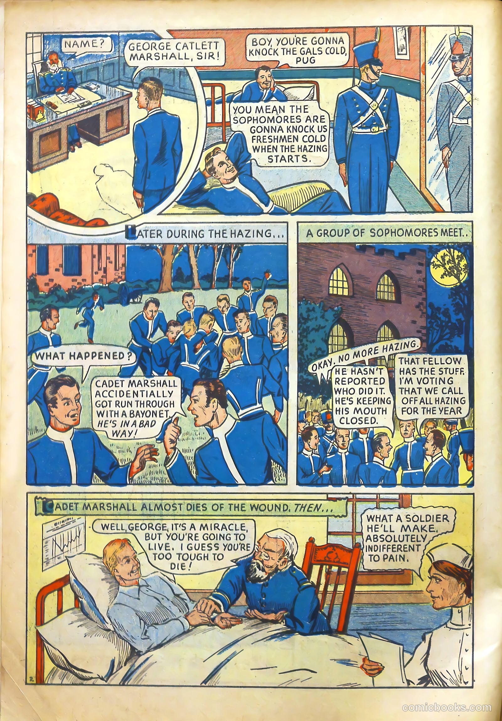 World Famous Heroes Magazine #1 (1941) — page 4 of 68