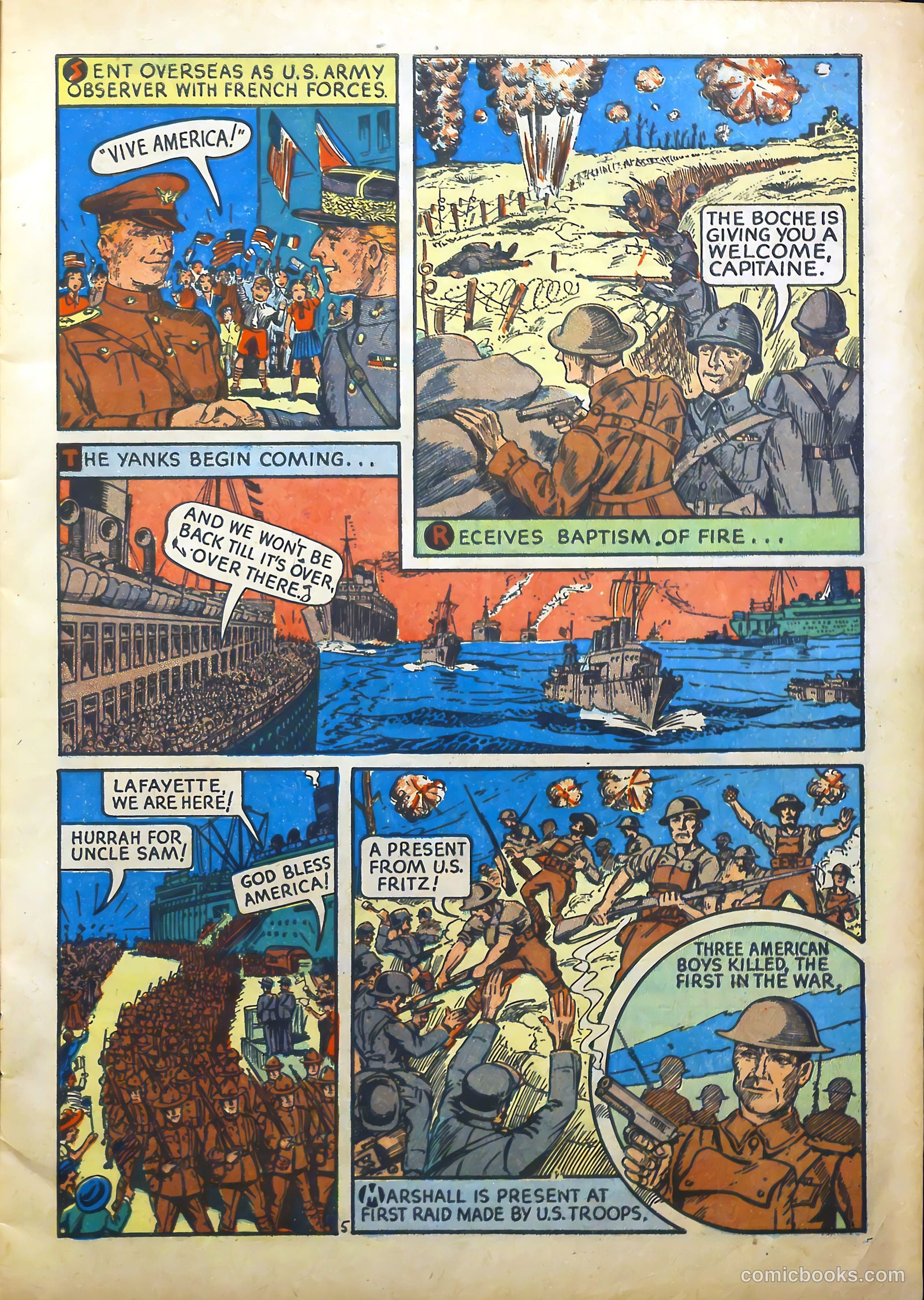 World Famous Heroes Magazine #1 (1941) — page 7 of 68