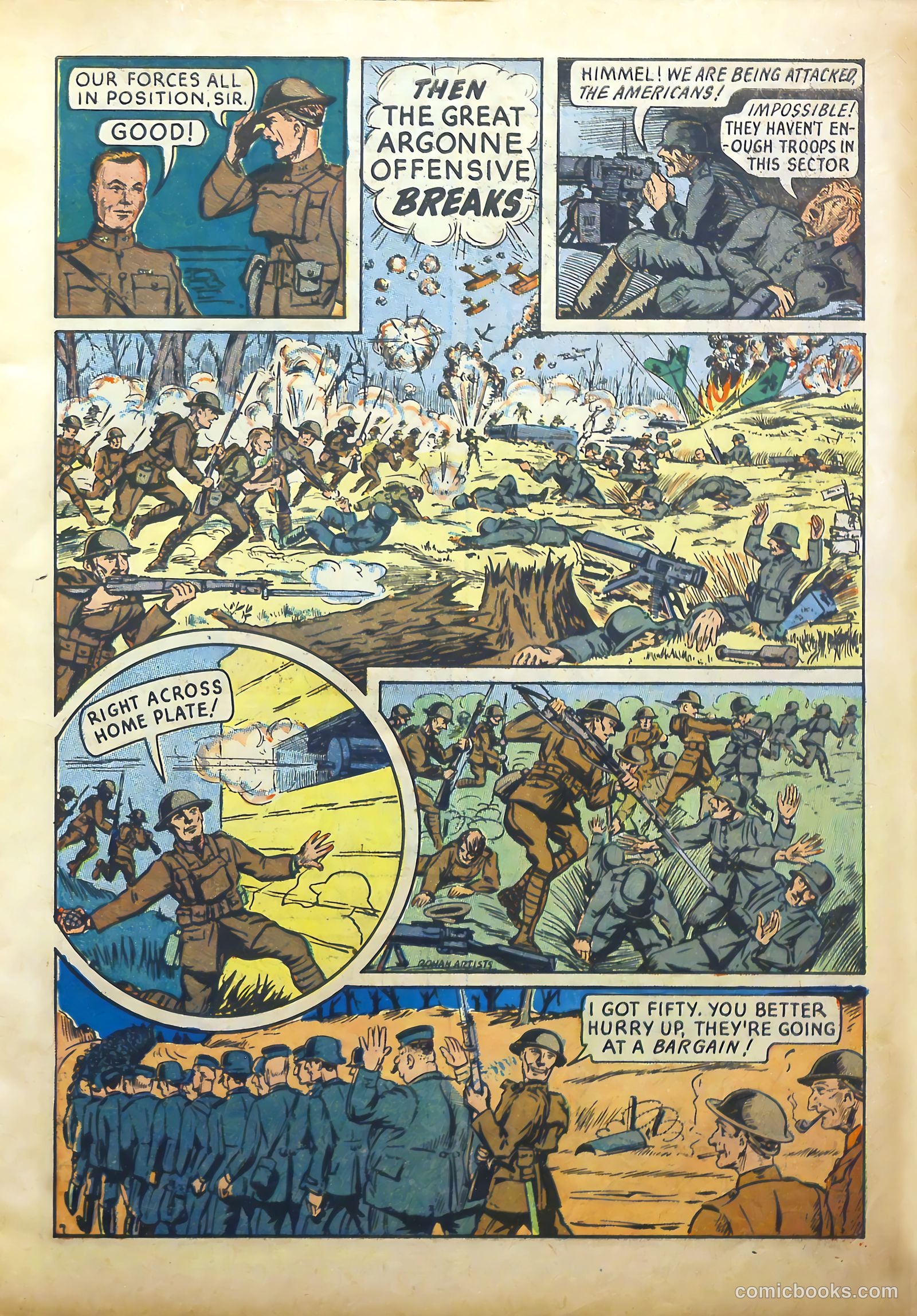World Famous Heroes Magazine #1 (1941) — page 9 of 68