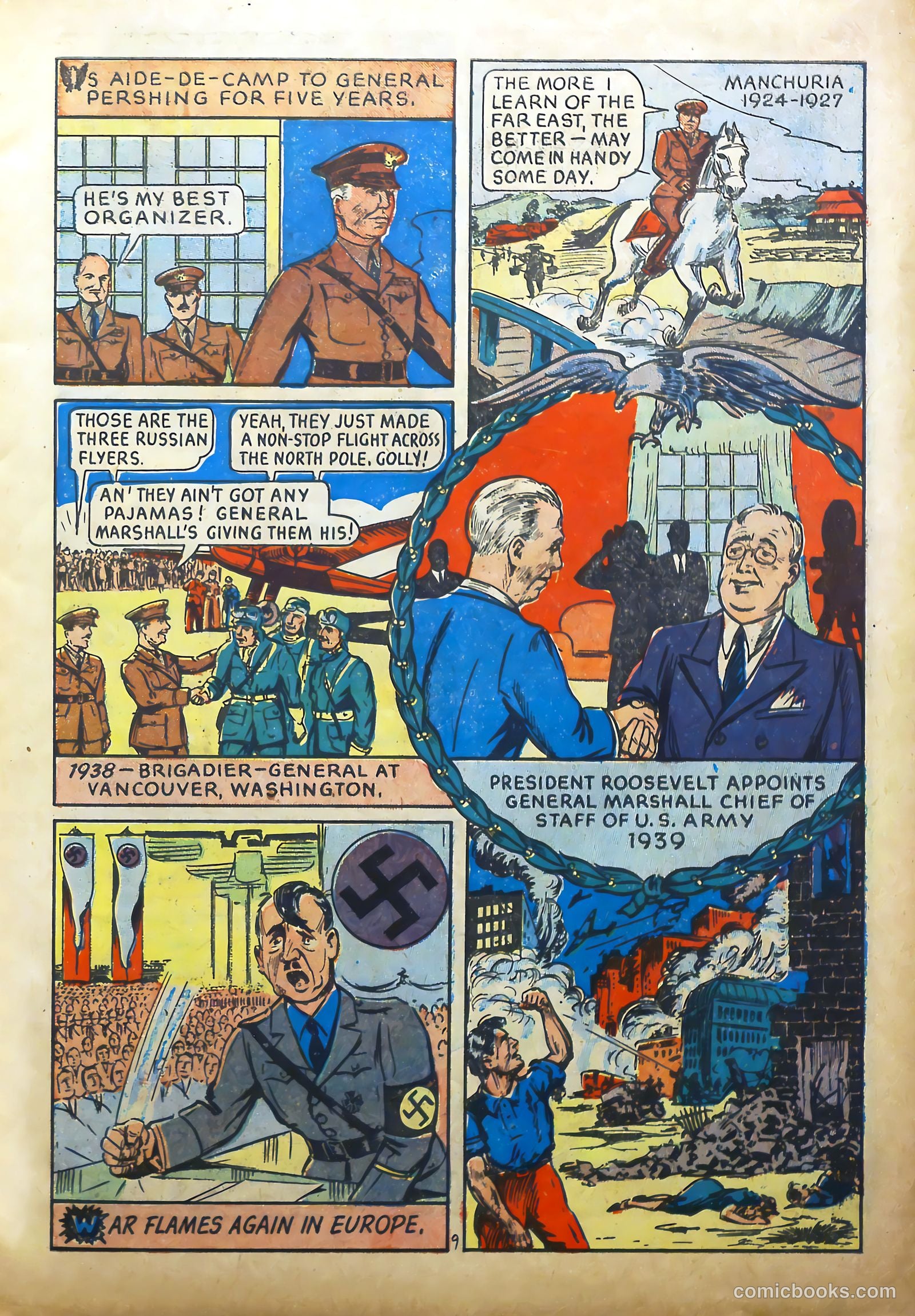 World Famous Heroes Magazine #1 (1941) — page 11 of 68