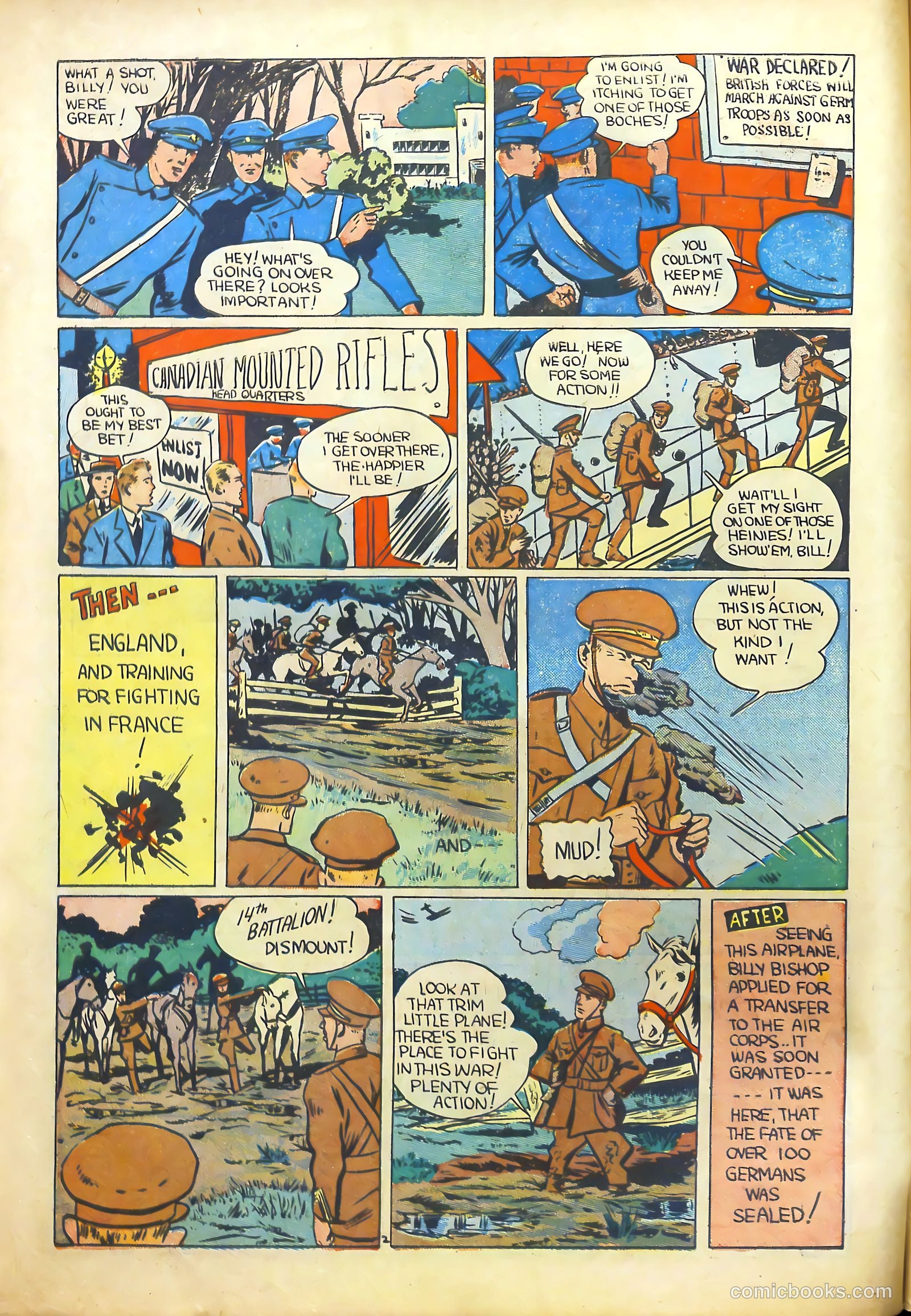 World Famous Heroes Magazine #1 (1941) — page 14 of 68