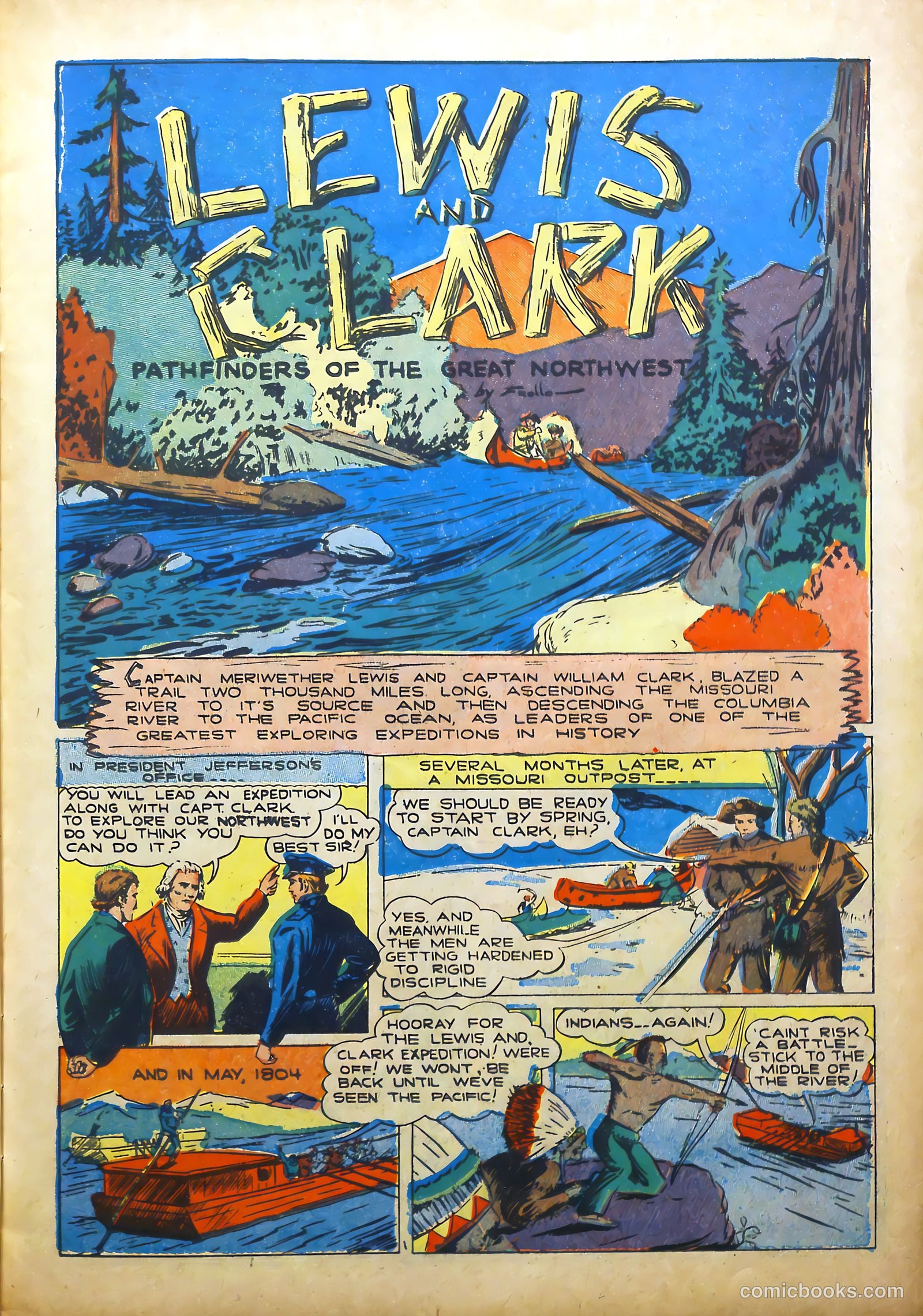 World Famous Heroes Magazine #1 (1941) — page 21 of 68