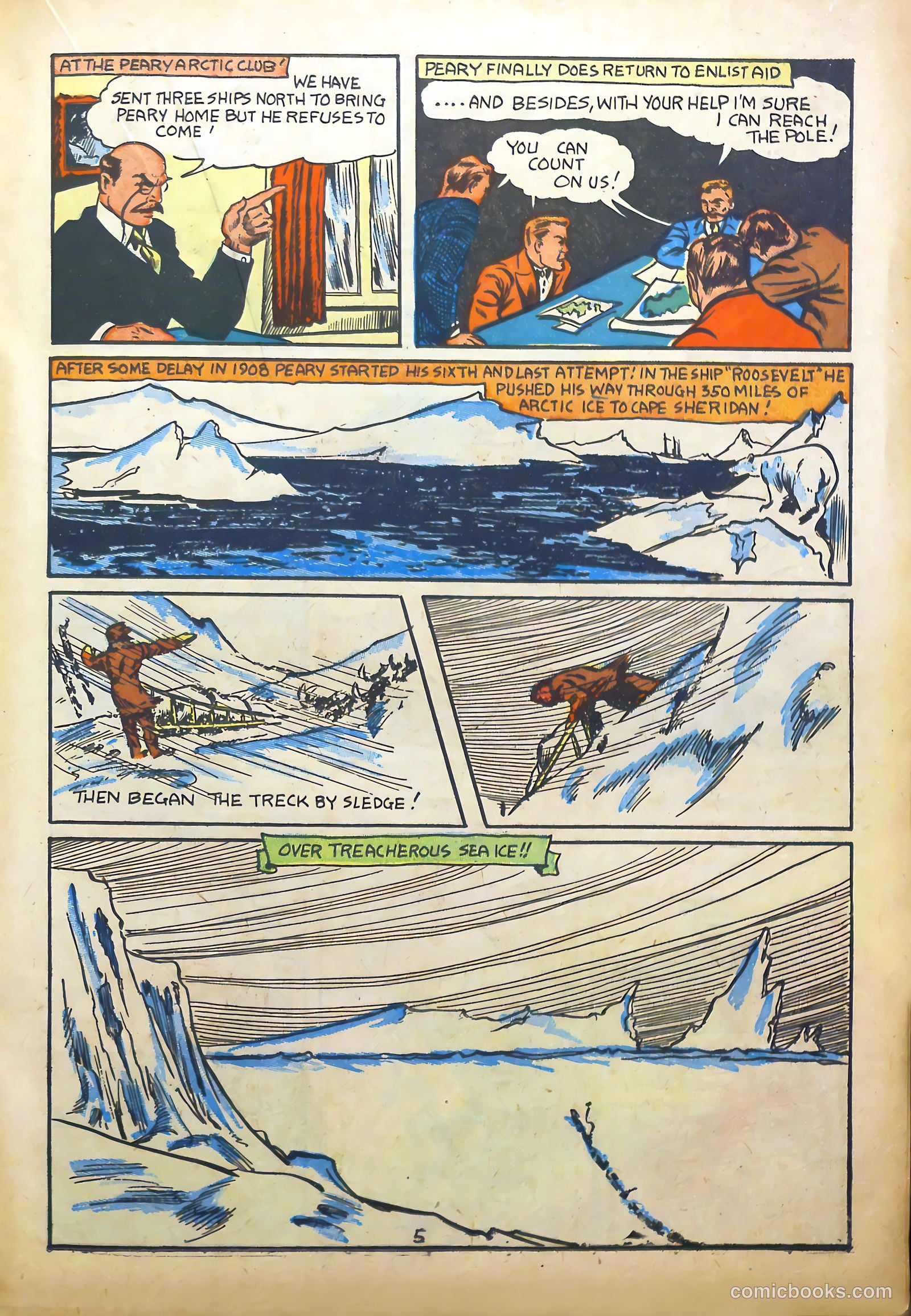 World Famous Heroes Magazine #1 (1941) — page 31 of 68