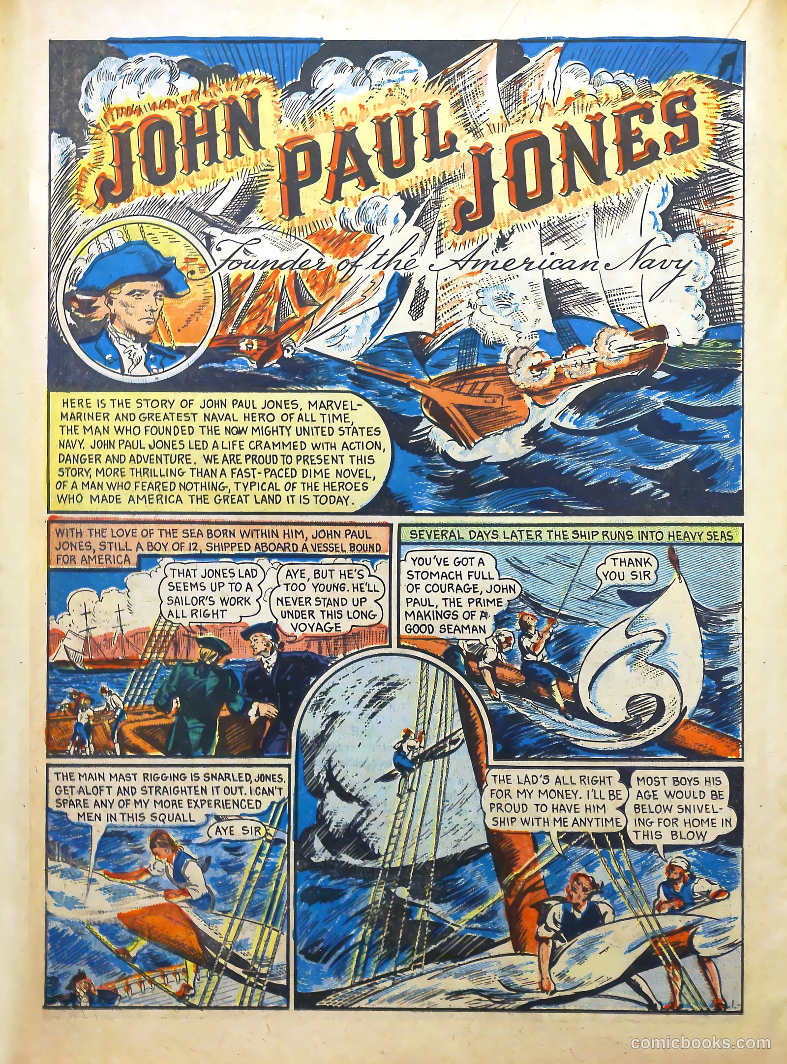 World Famous Heroes Magazine #1 (1941) — page 36 of 68