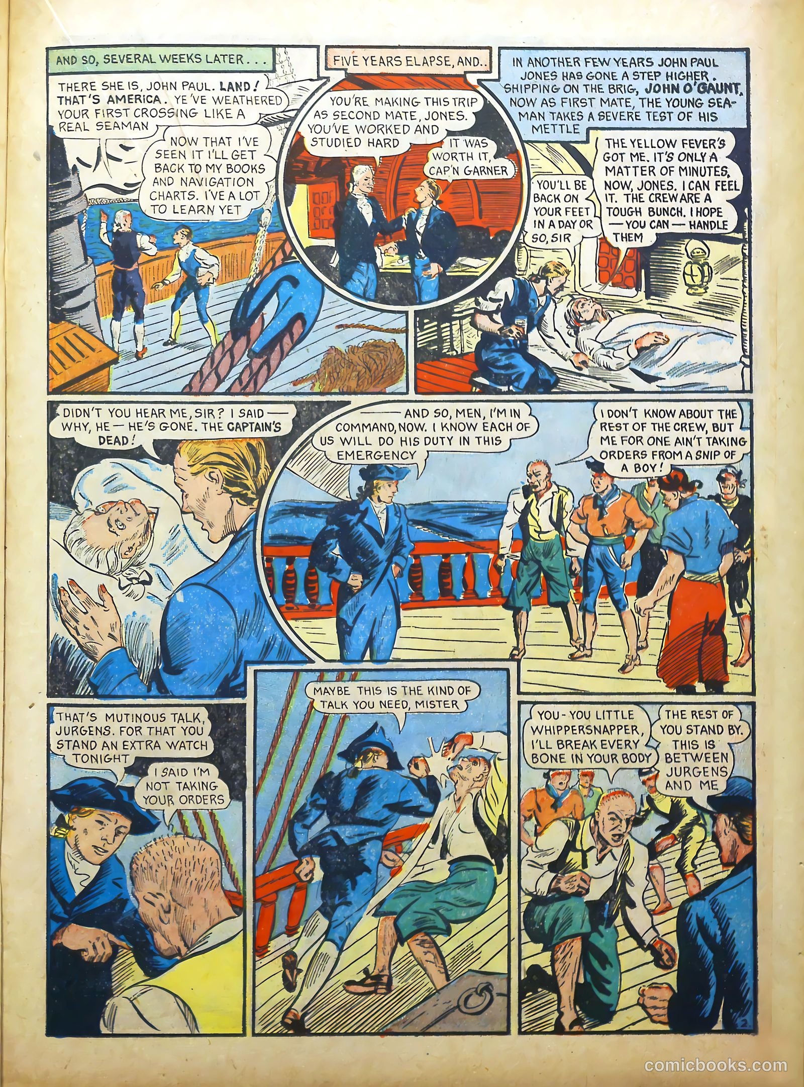 World Famous Heroes Magazine #1 (1941) — page 37 of 68