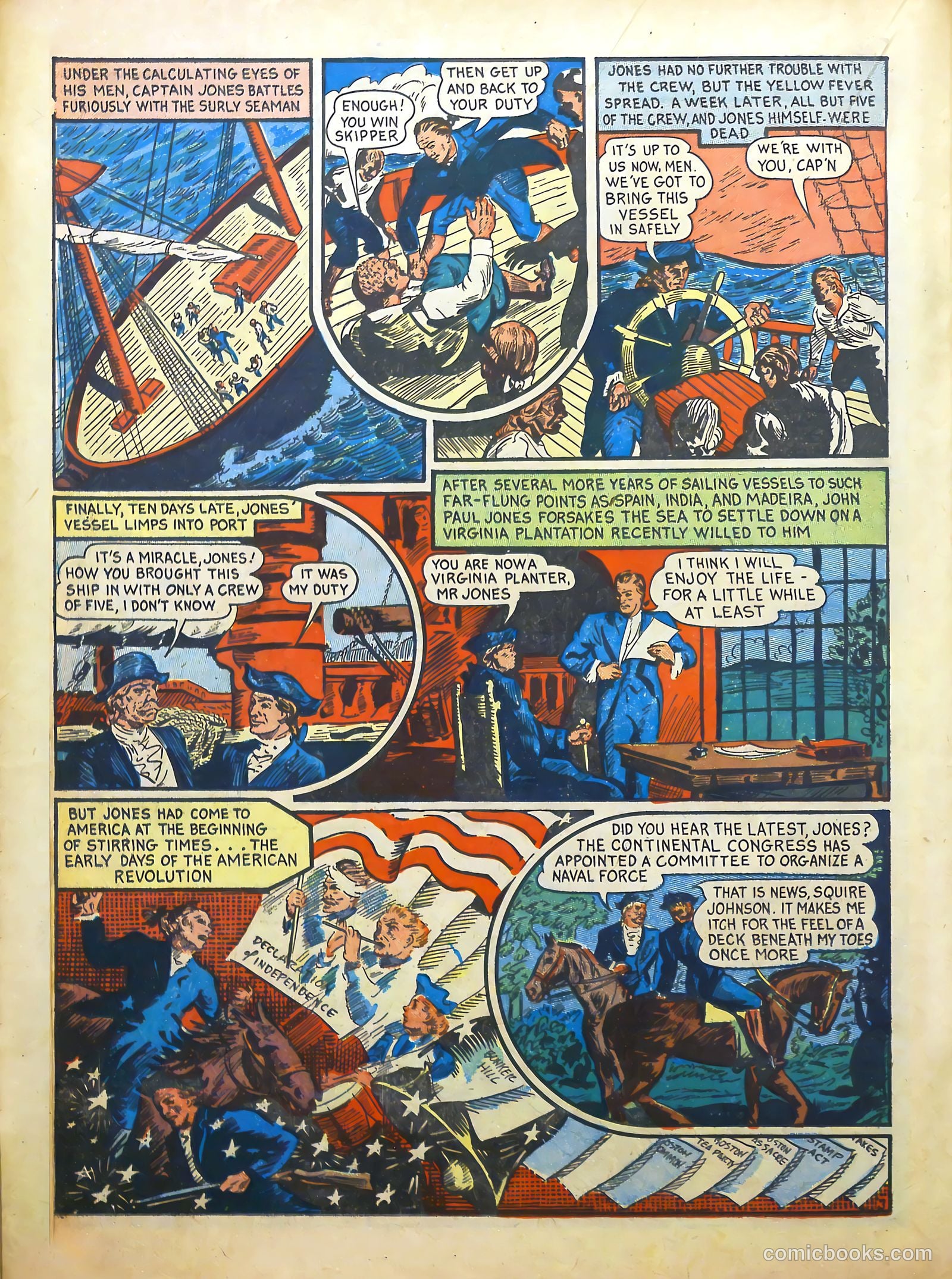 World Famous Heroes Magazine #1 (1941) — page 38 of 68