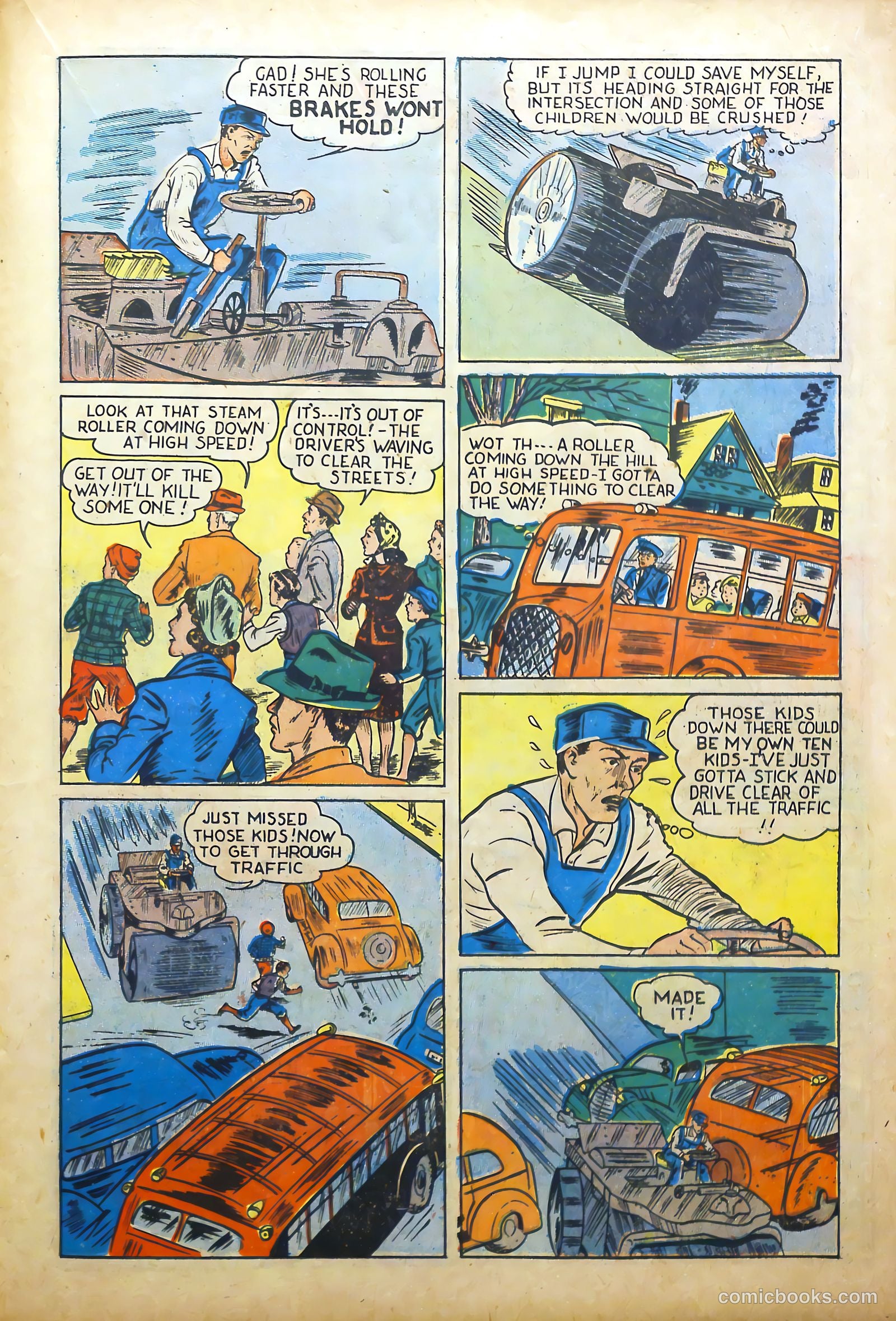 World Famous Heroes Magazine #1 (1941) — page 43 of 68