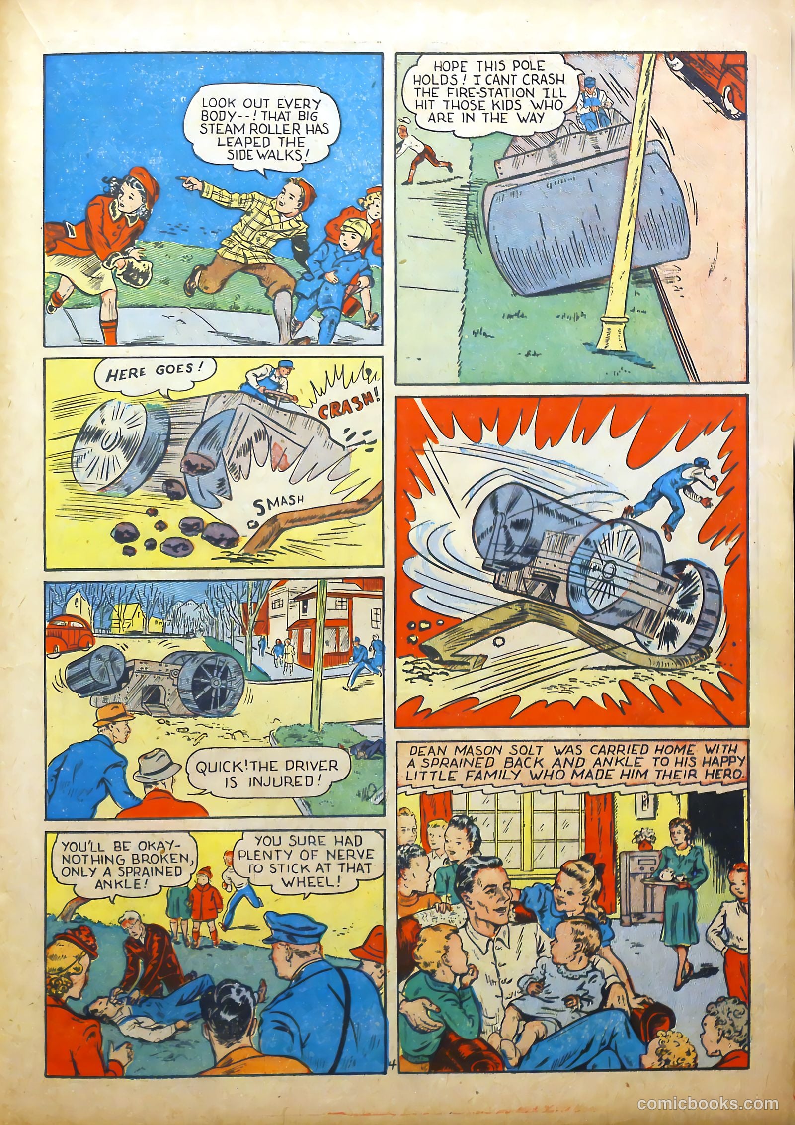 World Famous Heroes Magazine #1 (1941) — page 45 of 68