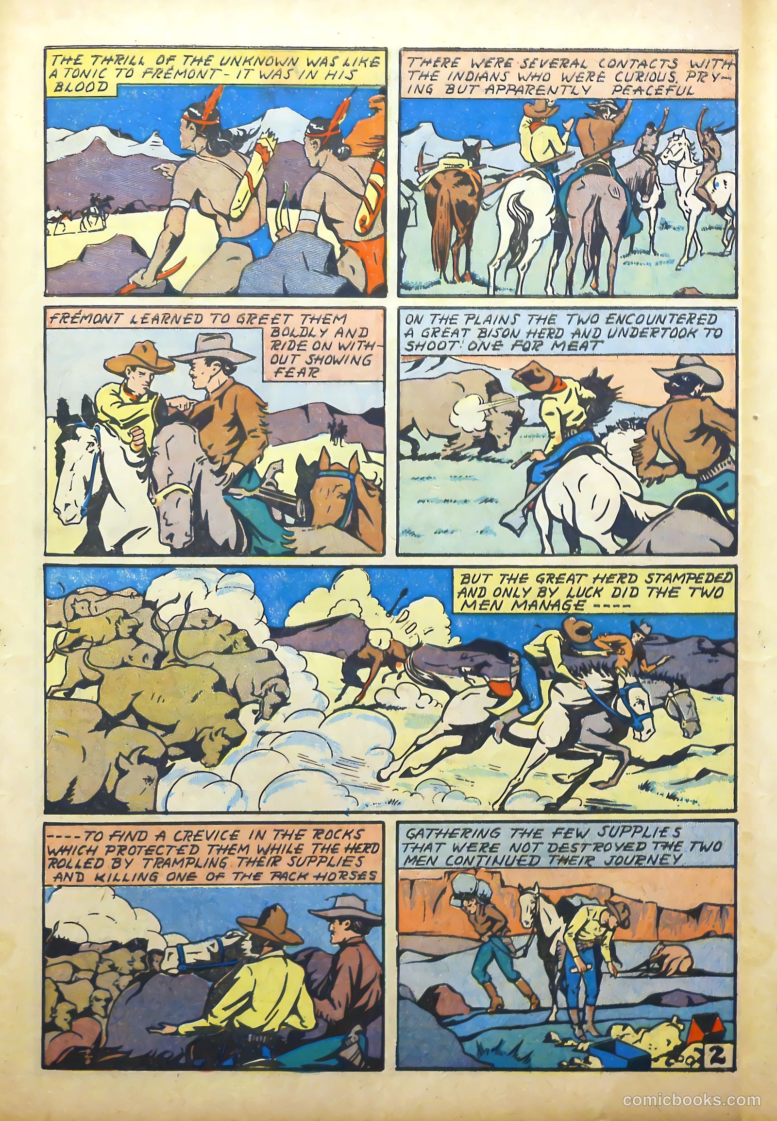 World Famous Heroes Magazine #1 (1941) — page 55 of 68