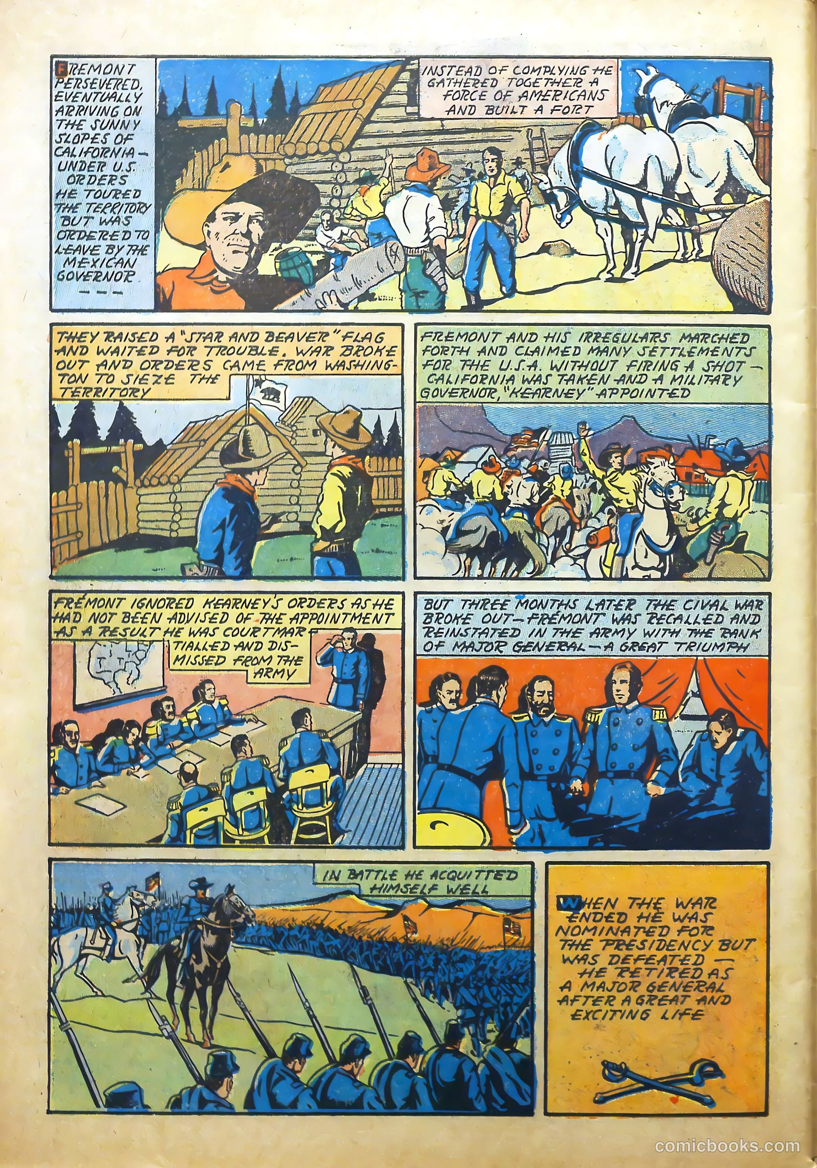 World Famous Heroes Magazine #1 (1941) — page 58 of 68