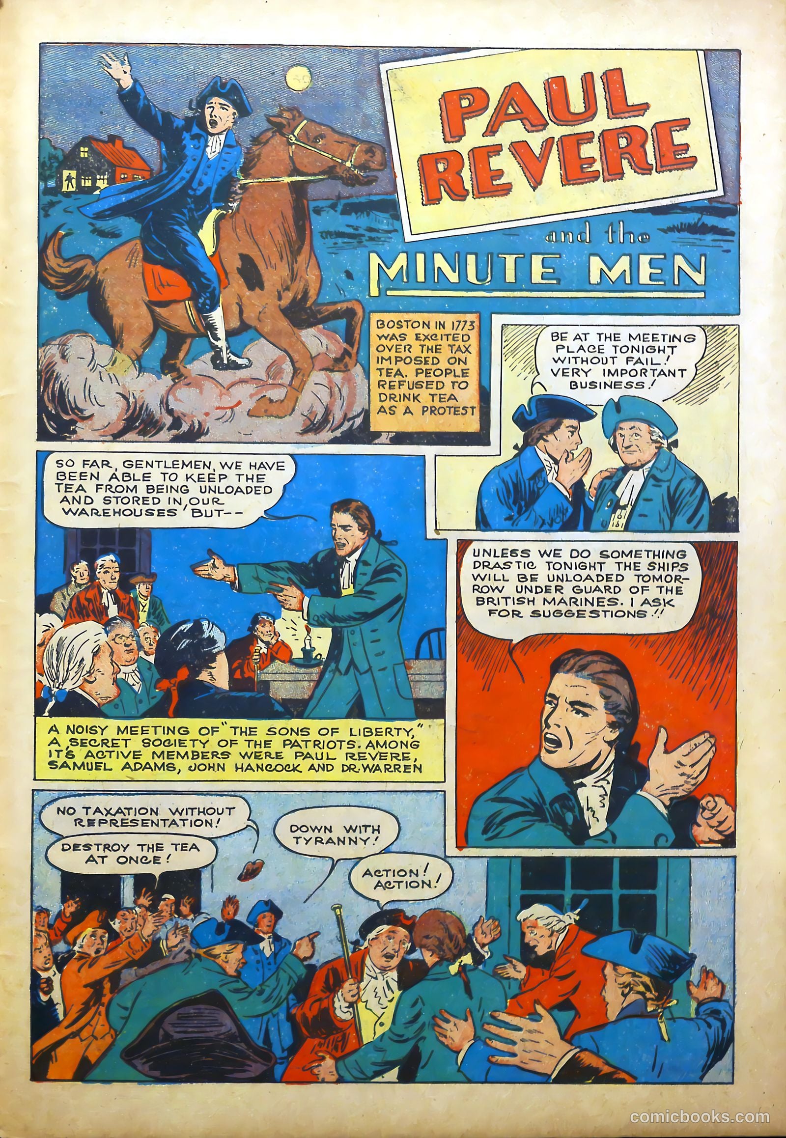 World Famous Heroes Magazine #1 (1941) — page 59 of 68