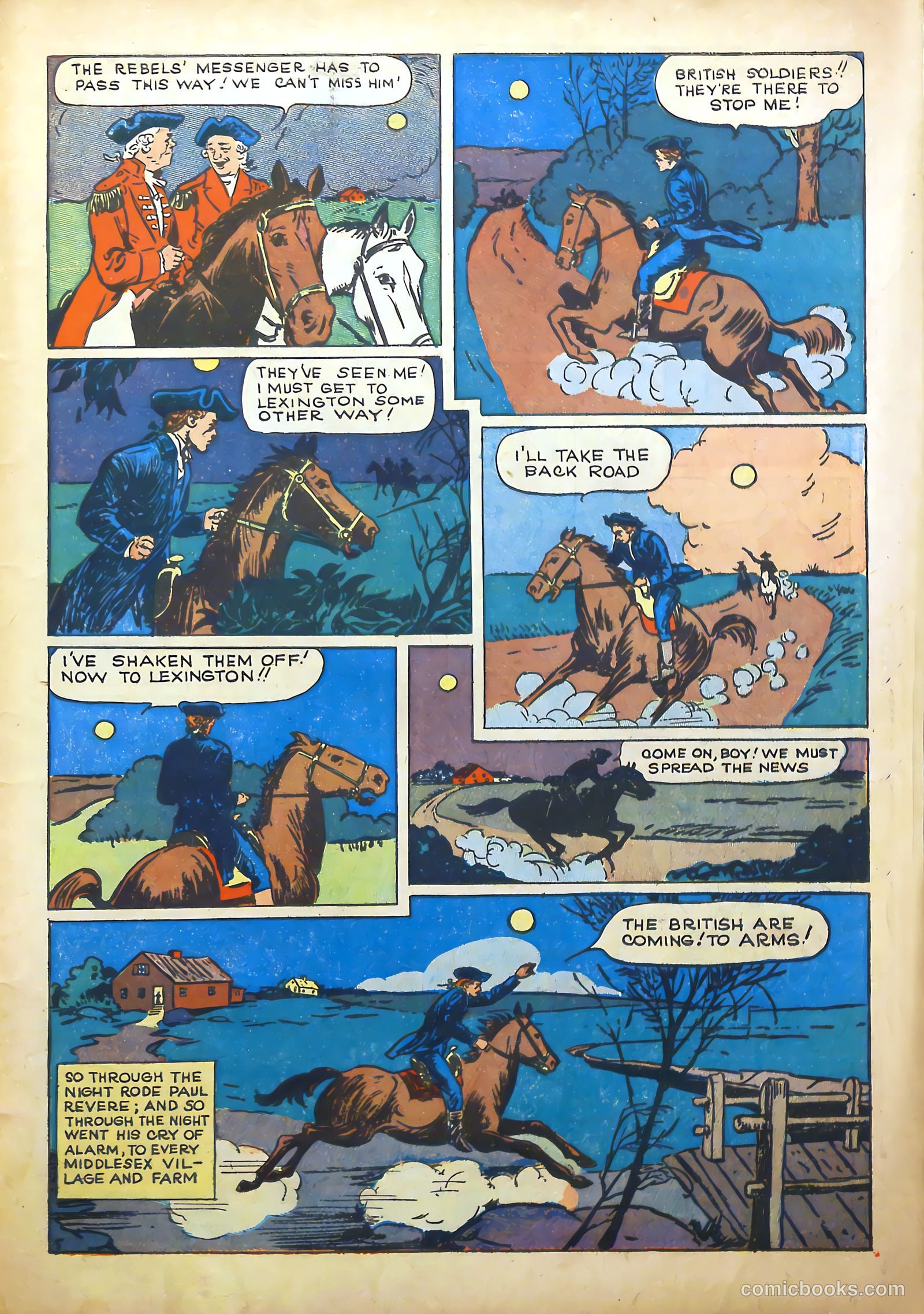 World Famous Heroes Magazine #1 (1941) — page 63 of 68
