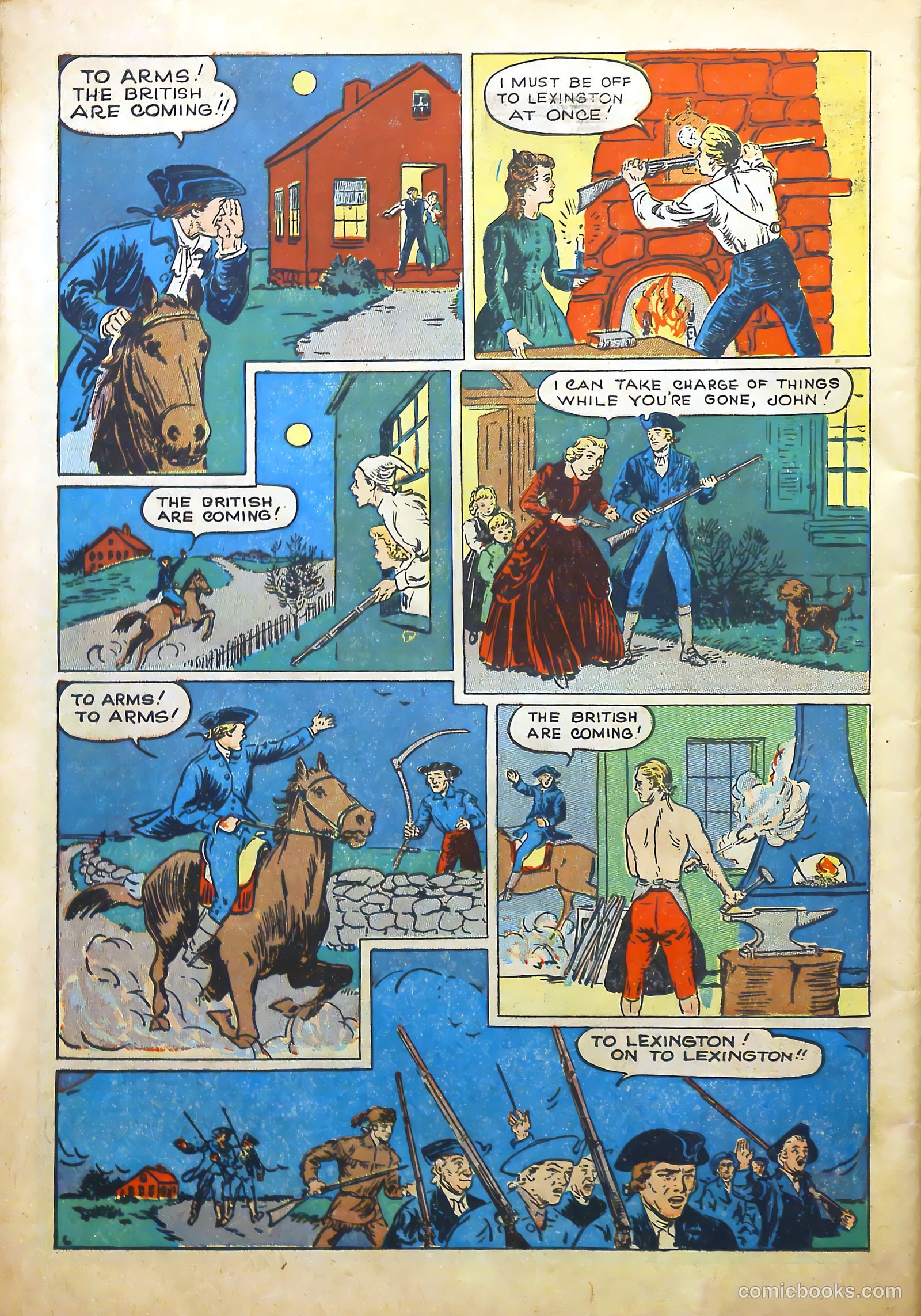 World Famous Heroes Magazine #1 (1941) — page 64 of 68