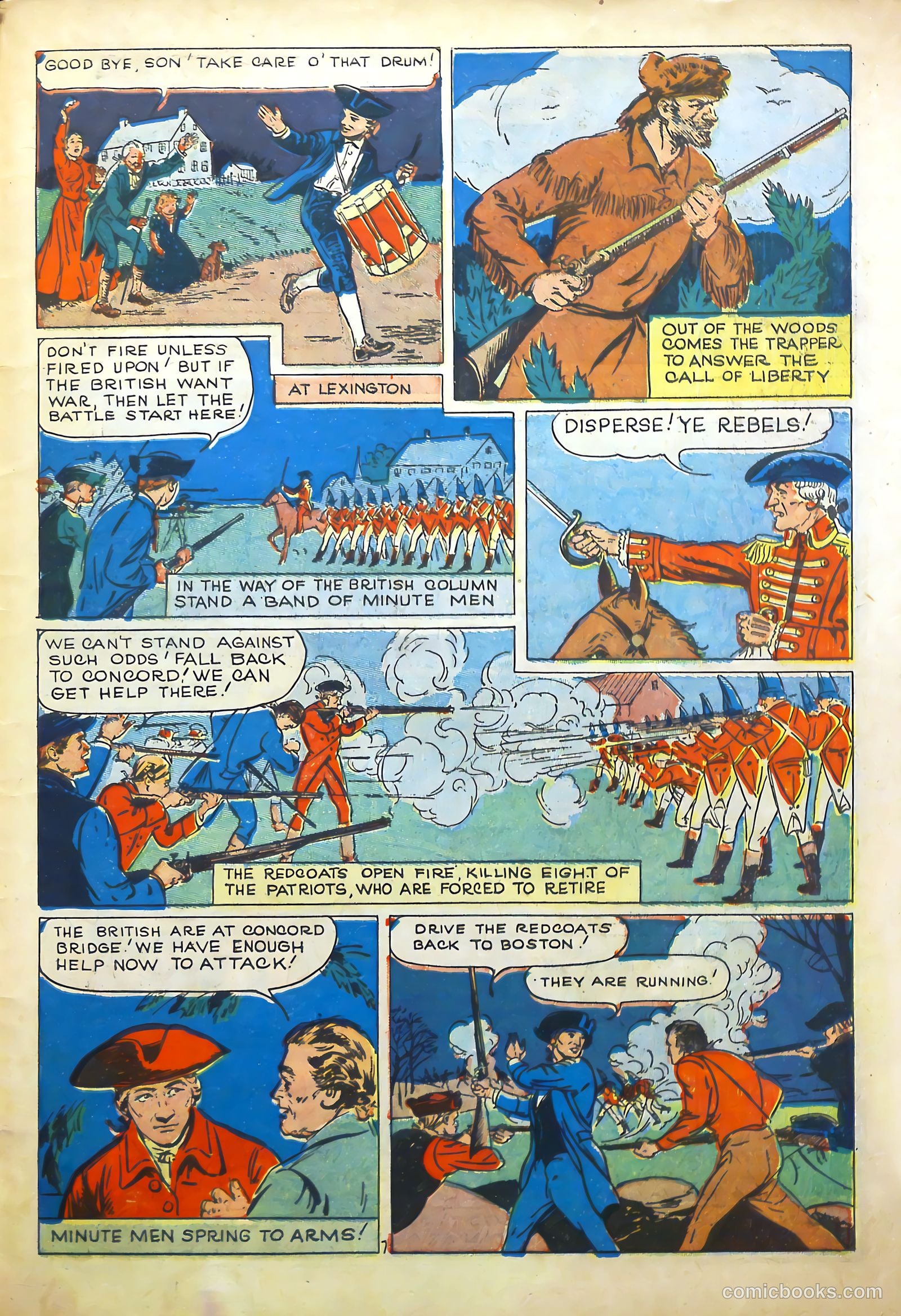 World Famous Heroes Magazine #1 (1941) — page 65 of 68