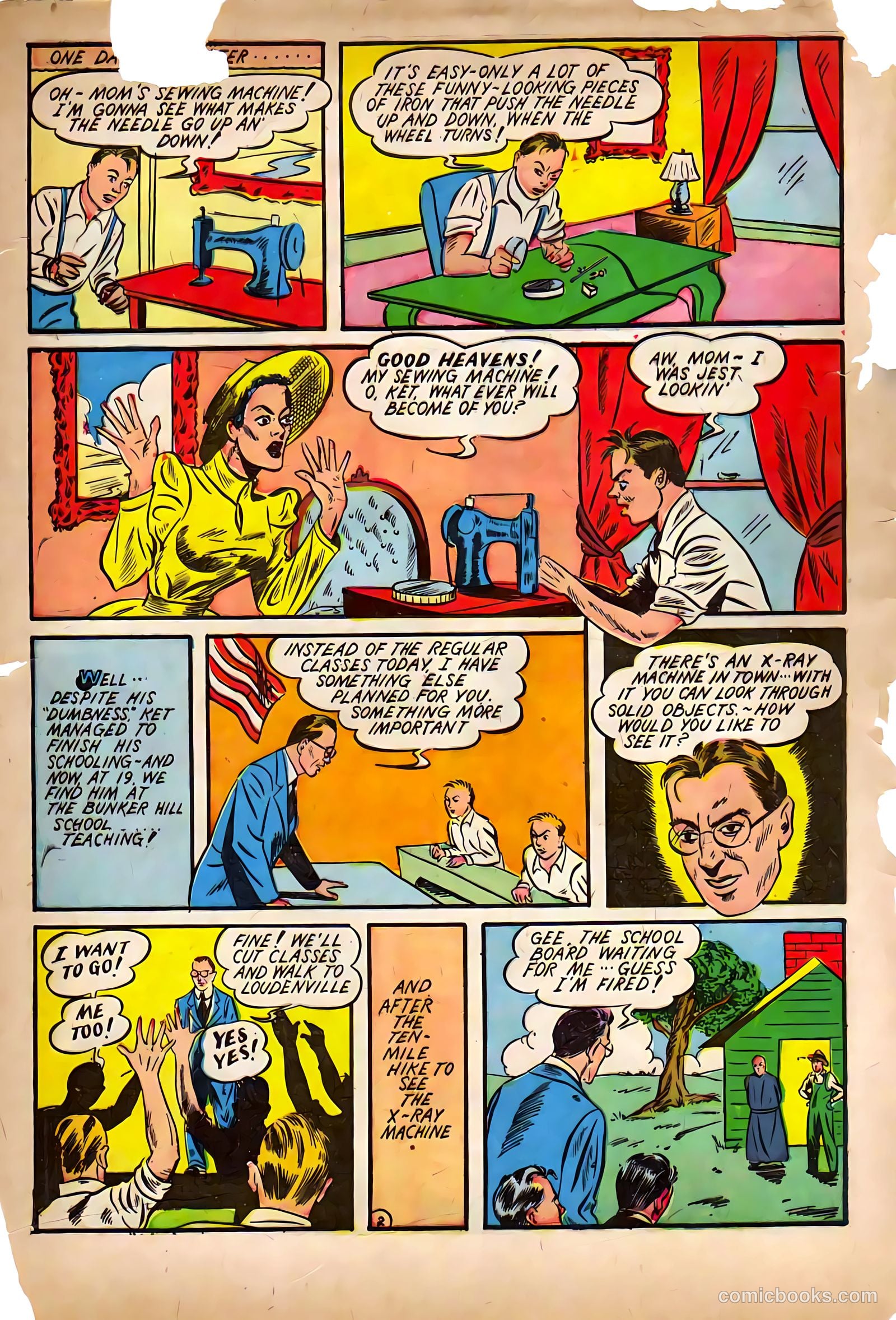 World Famous Heroes Magazine #2 (1941) — page 4 of 69