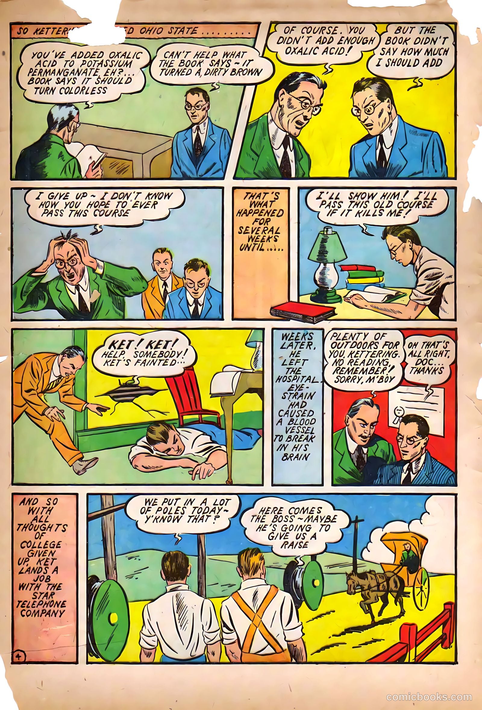 World Famous Heroes Magazine #2 (1941) — page 6 of 69