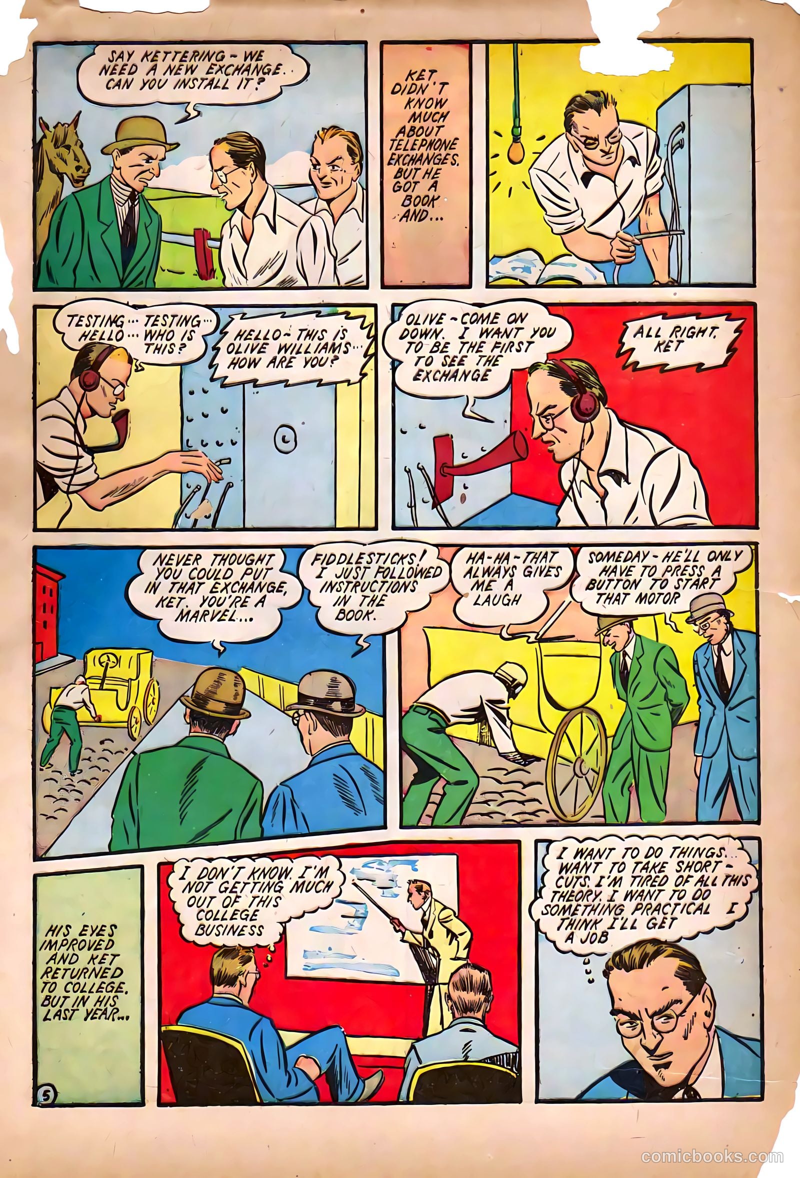 World Famous Heroes Magazine #2 (1941) — page 7 of 69