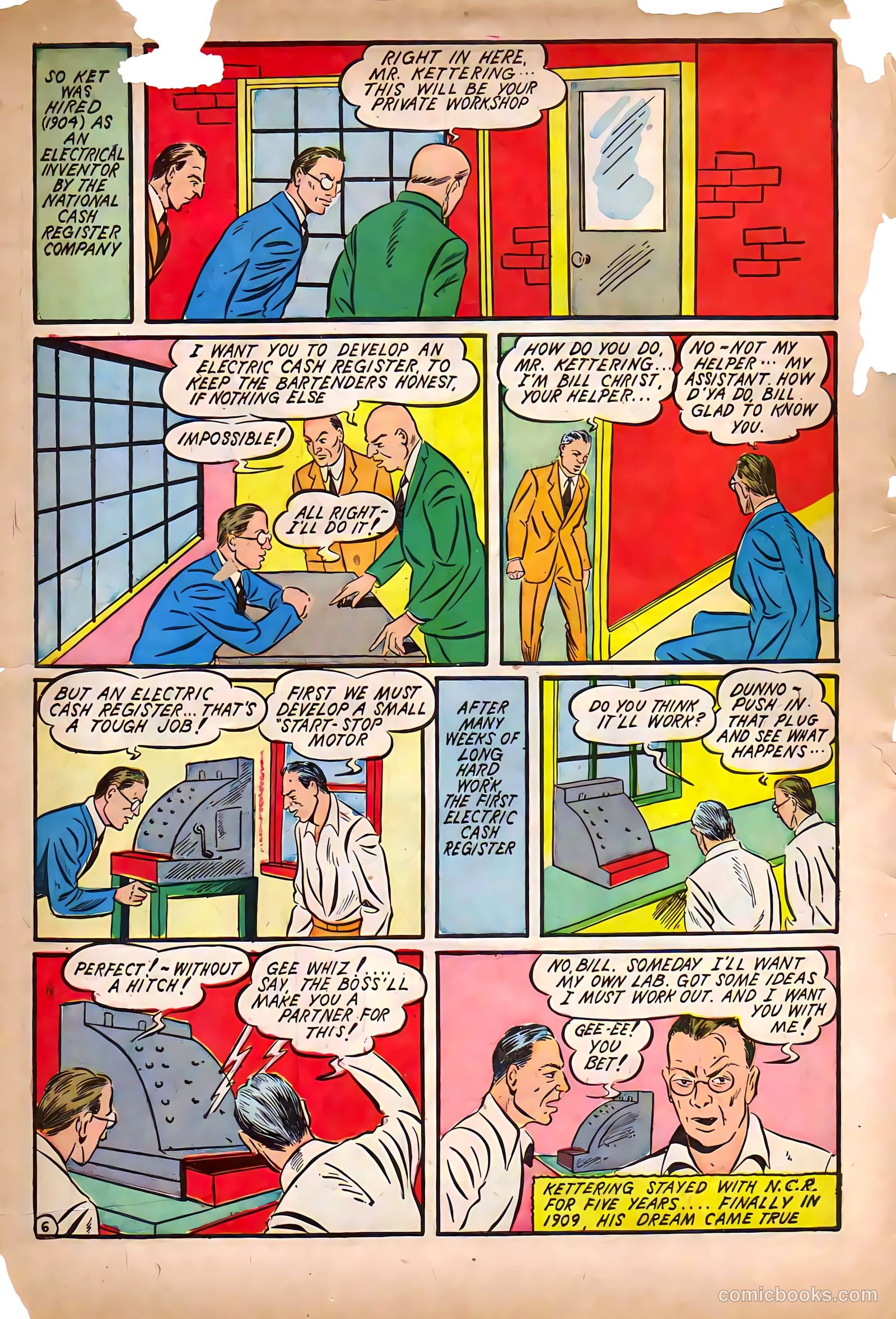 World Famous Heroes Magazine #2 (1941) — page 8 of 69