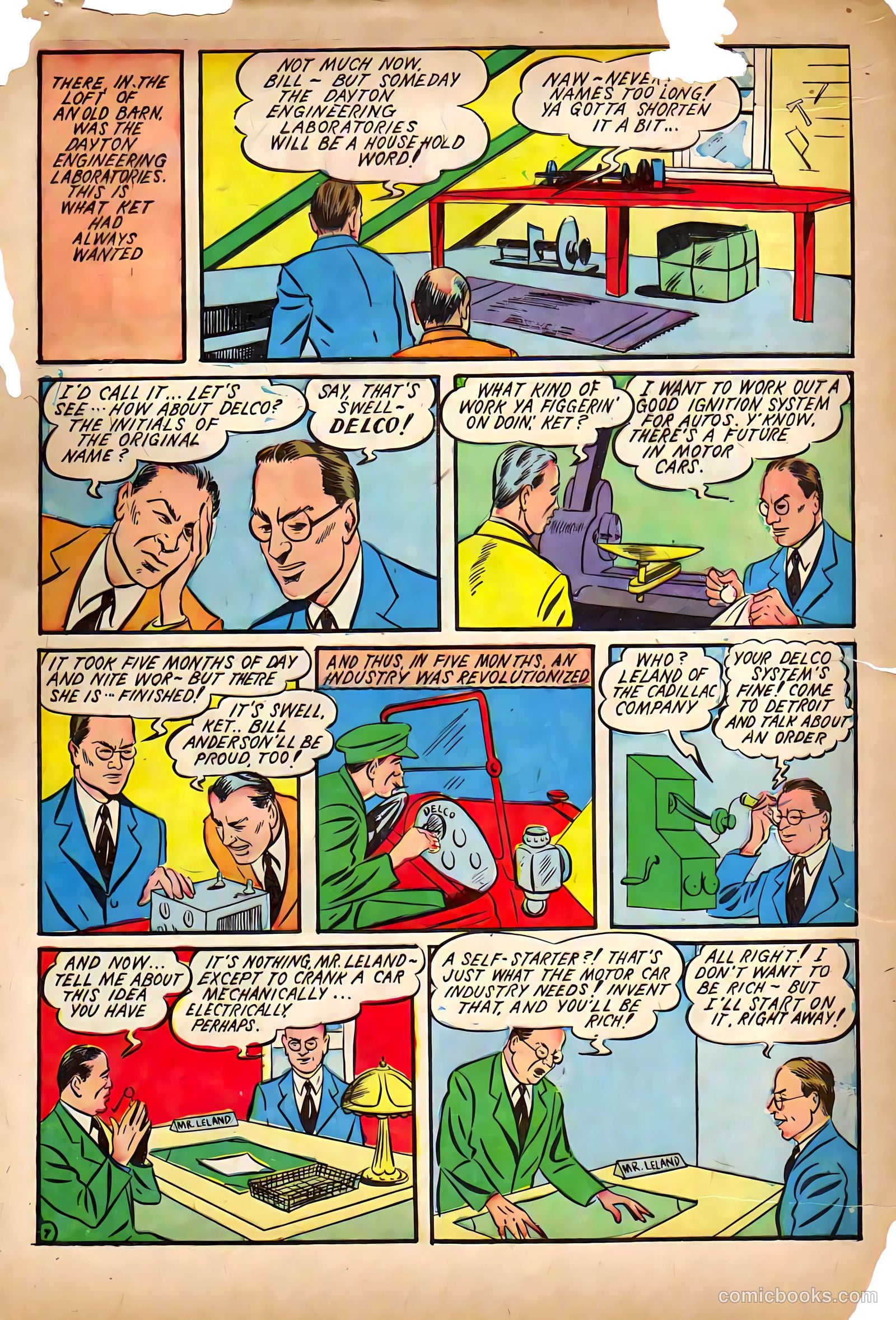 World Famous Heroes Magazine #2 (1941) — page 9 of 69