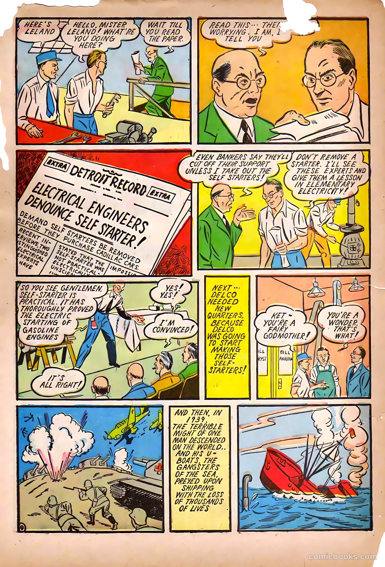 World Famous Heroes Magazine #2 (1941) — page 11 of 69