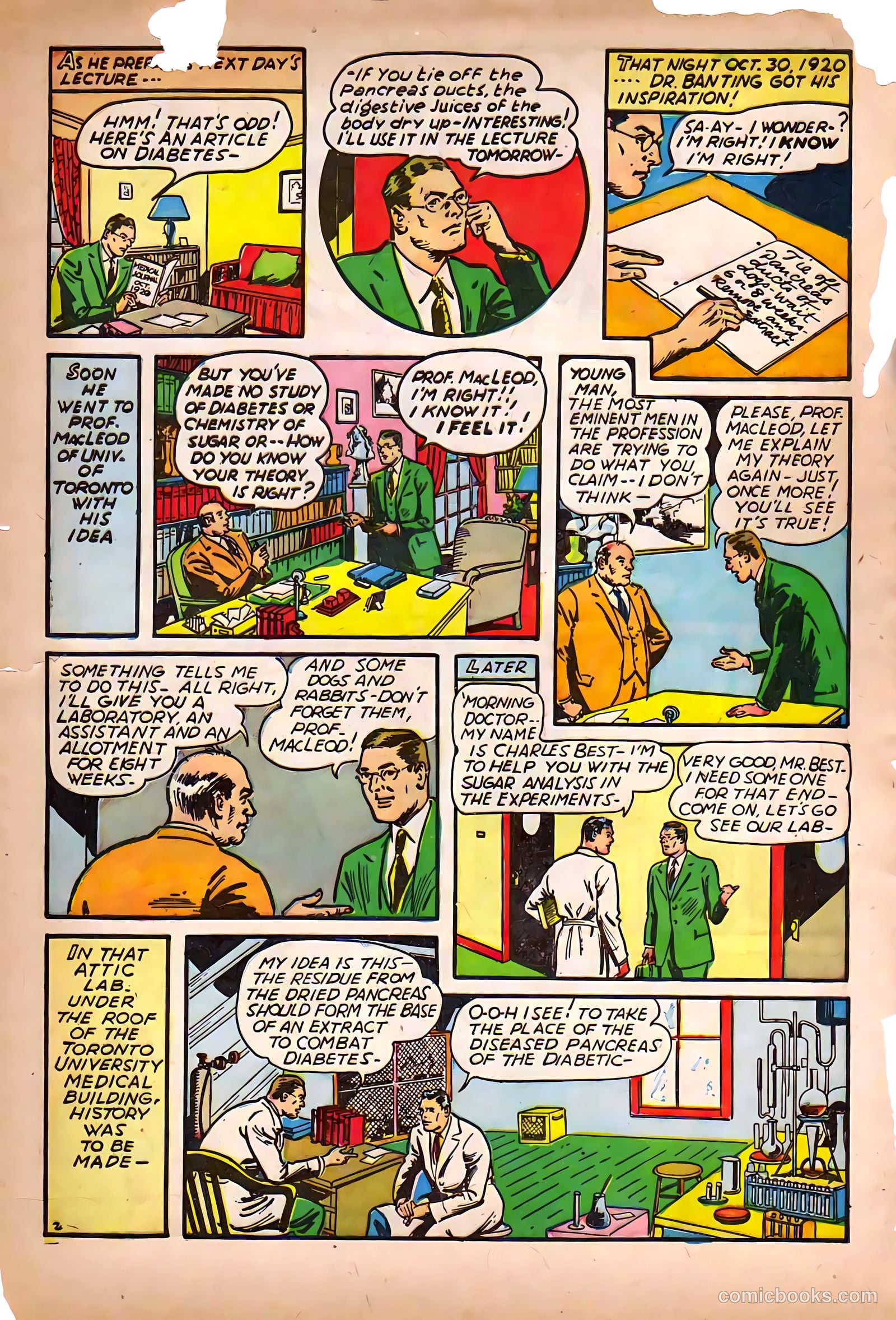 World Famous Heroes Magazine #2 (1941) — page 14 of 69