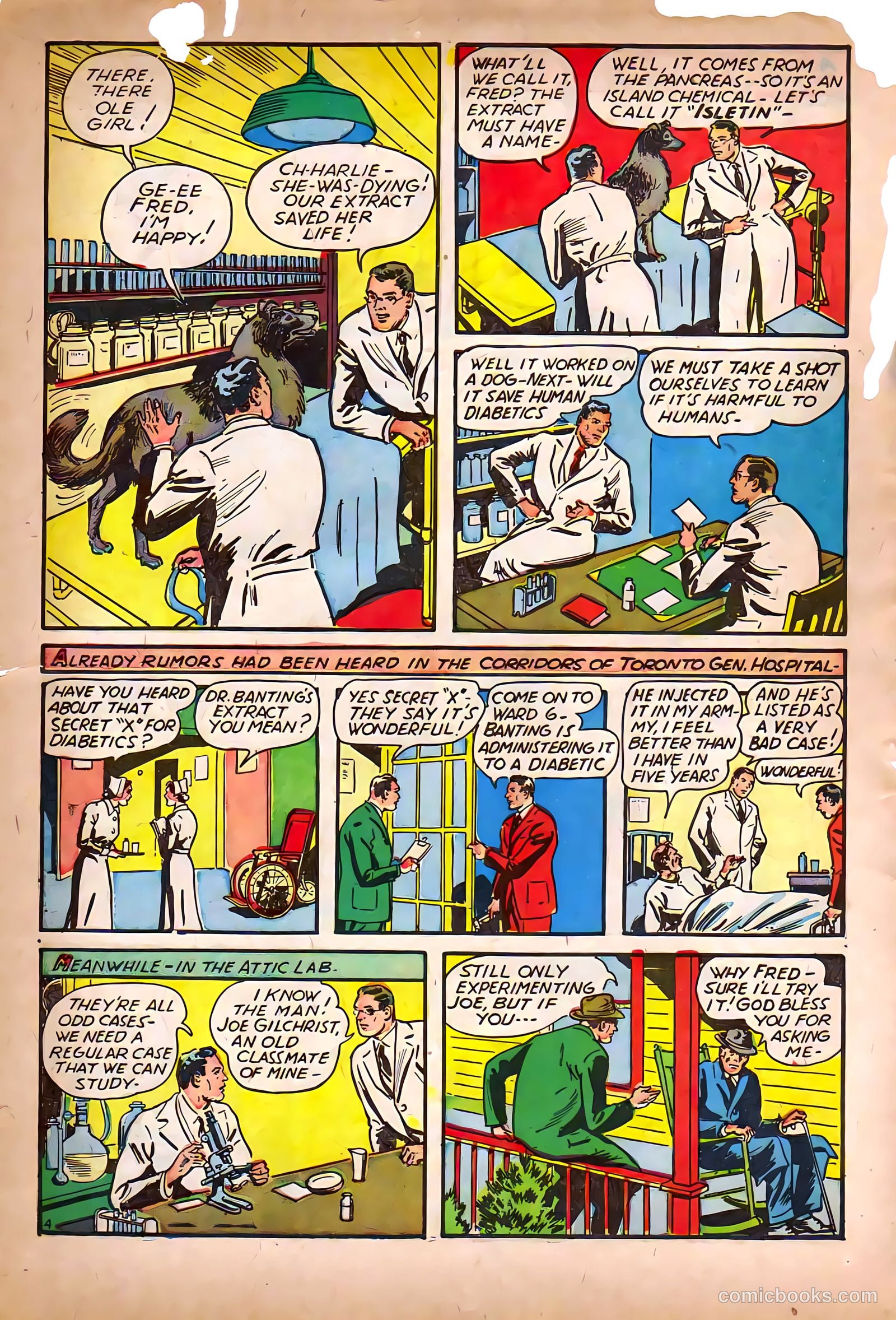 World Famous Heroes Magazine #2 (1941) — page 16 of 69