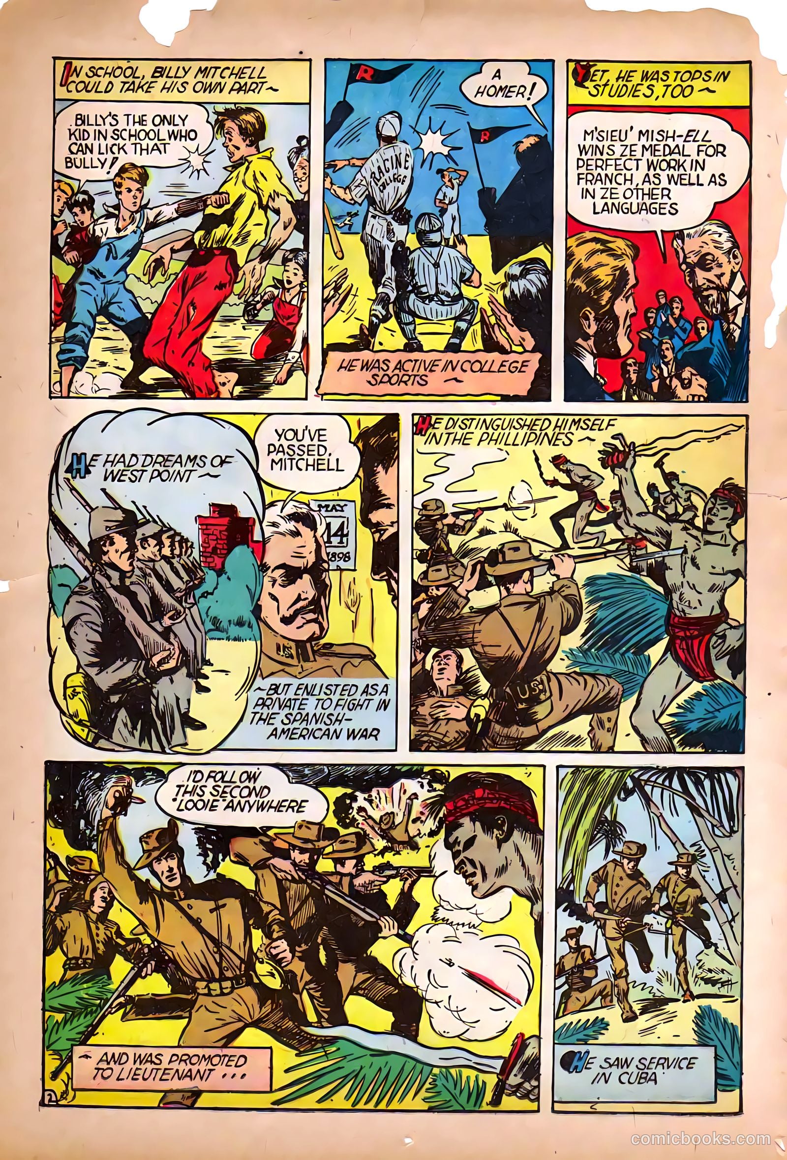 World Famous Heroes Magazine #2 (1941) — page 22 of 69