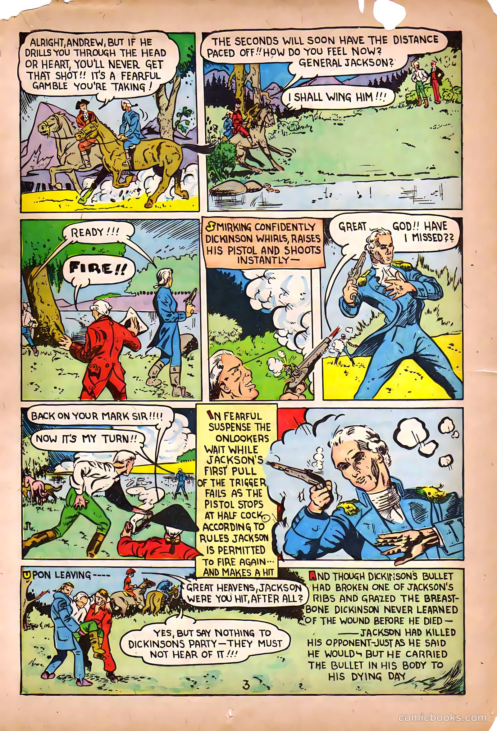 World Famous Heroes Magazine #2 (1941) — page 31 of 69