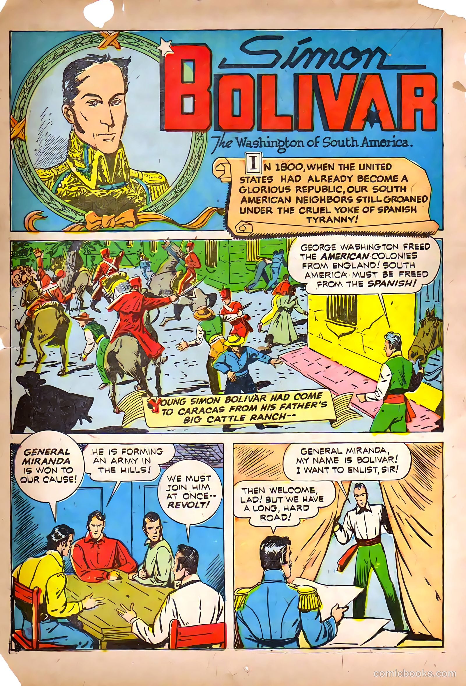 World Famous Heroes Magazine #2 (1941) — page 34 of 69