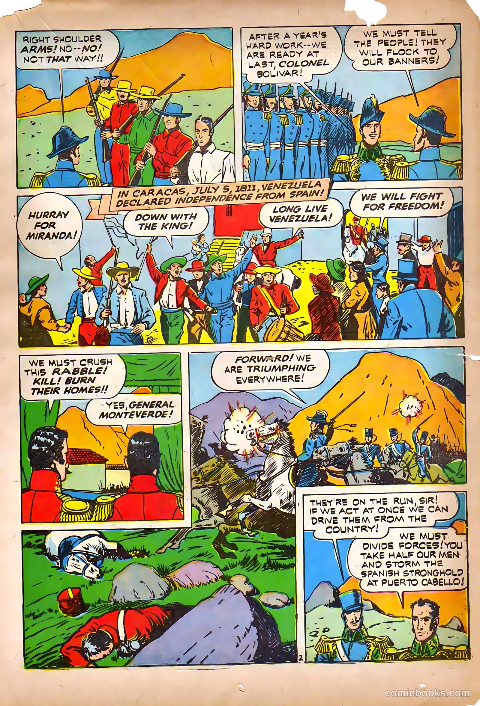 World Famous Heroes Magazine #2 (1941) — page 35 of 69
