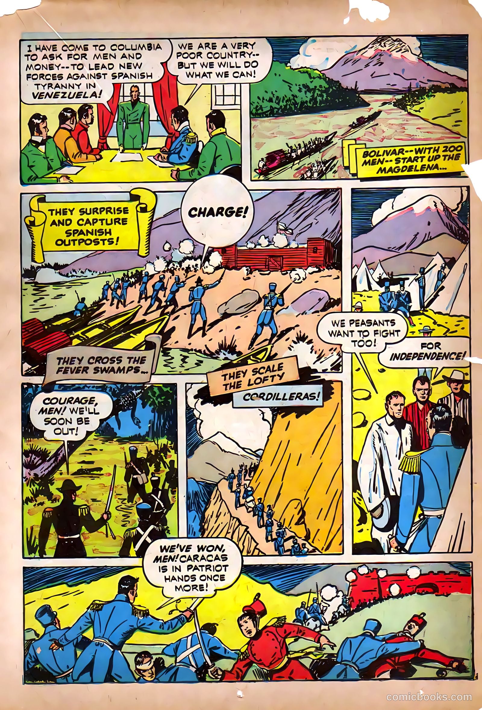 World Famous Heroes Magazine #2 (1941) — page 37 of 69