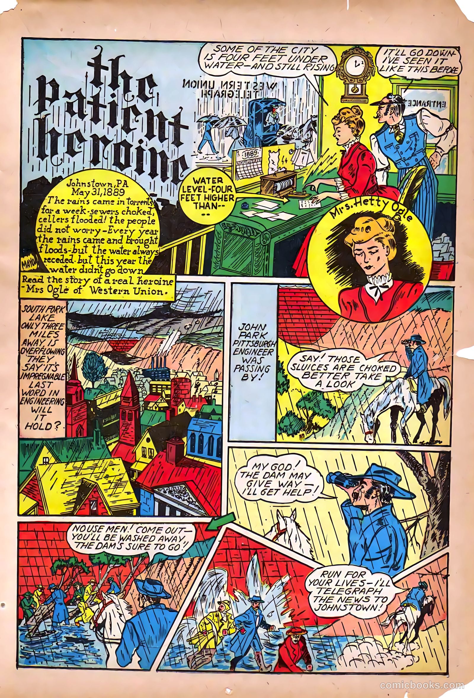 World Famous Heroes Magazine #2 (1941) — page 47 of 69