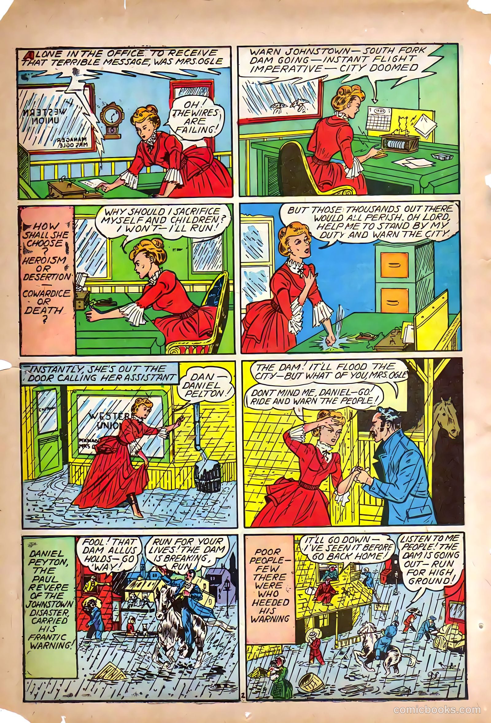 World Famous Heroes Magazine #2 (1941) — page 48 of 69