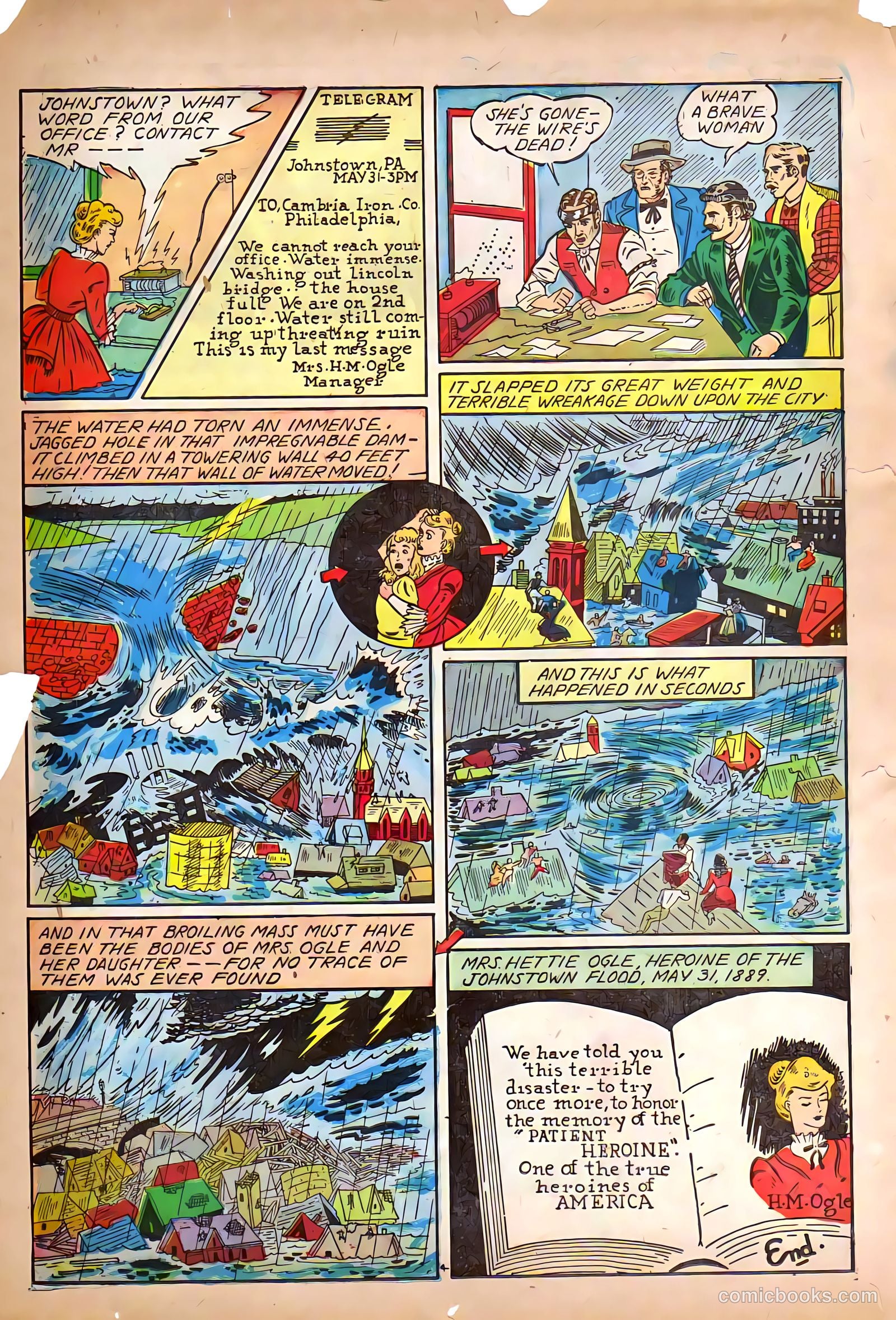 World Famous Heroes Magazine #2 (1941) — page 50 of 69