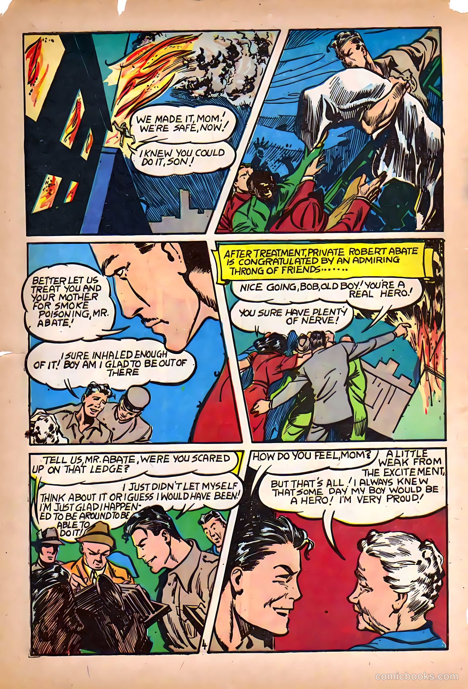 World Famous Heroes Magazine #2 (1941) — page 54 of 69
