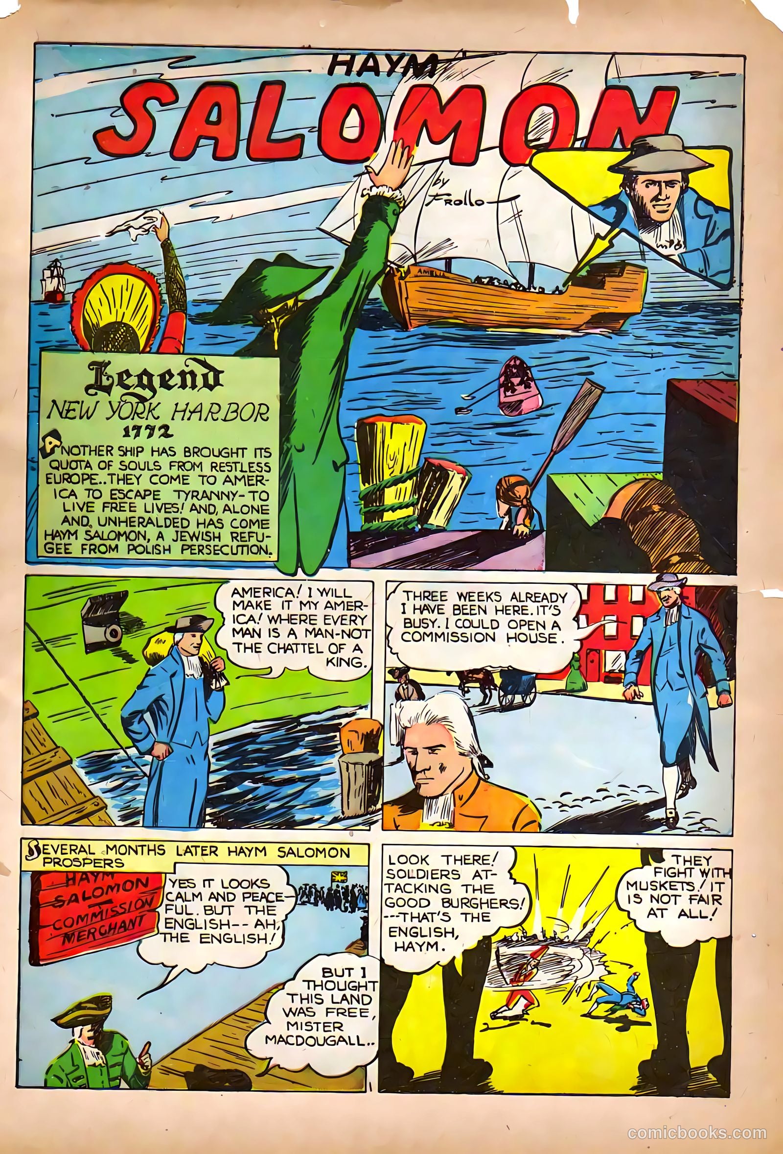 World Famous Heroes Magazine #2 (1941) — page 55 of 69
