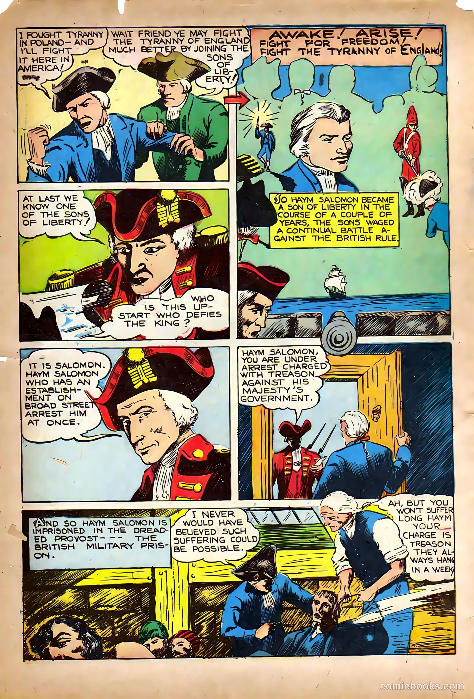 World Famous Heroes Magazine #2 (1941) — page 56 of 69