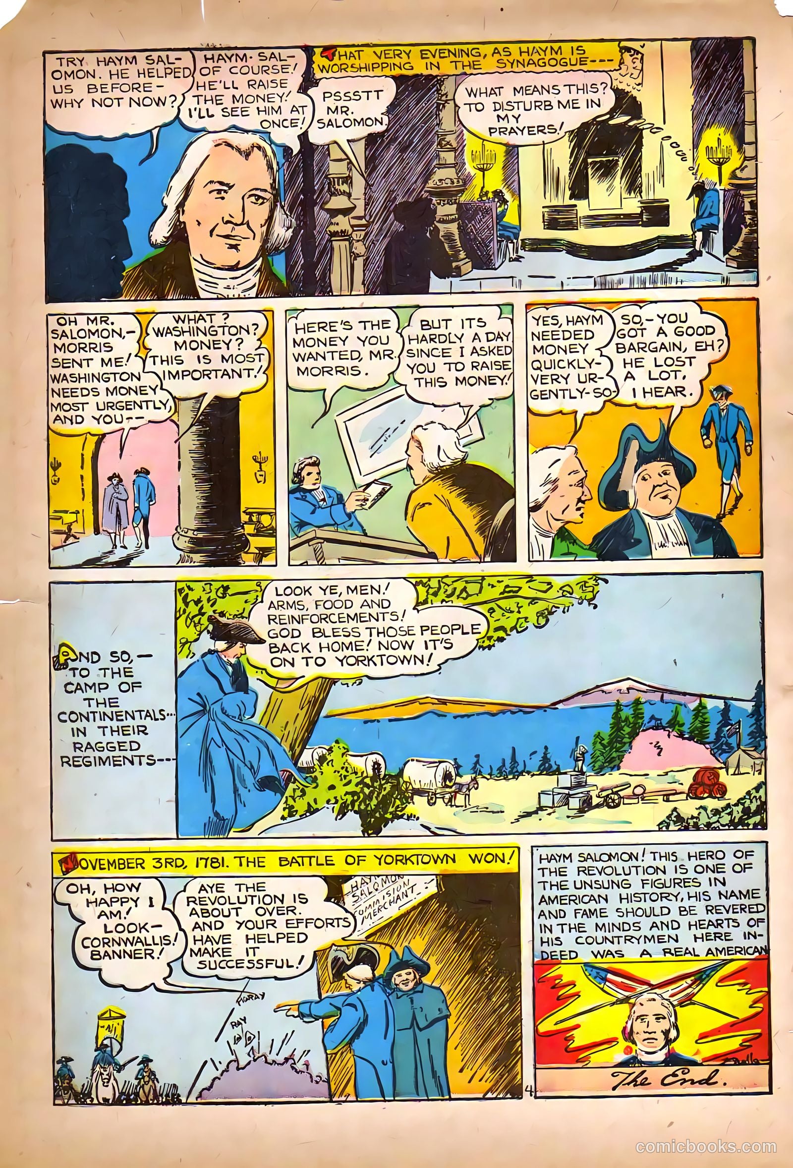 World Famous Heroes Magazine #2 (1941) — page 58 of 69