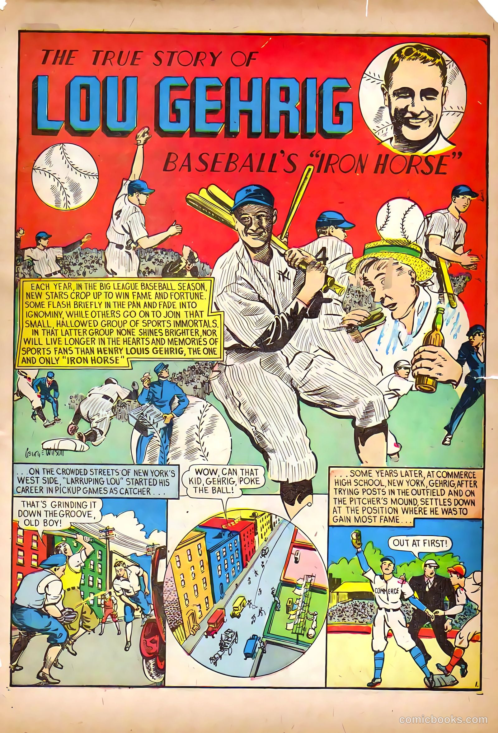 World Famous Heroes Magazine #2 (1941) — page 59 of 69
