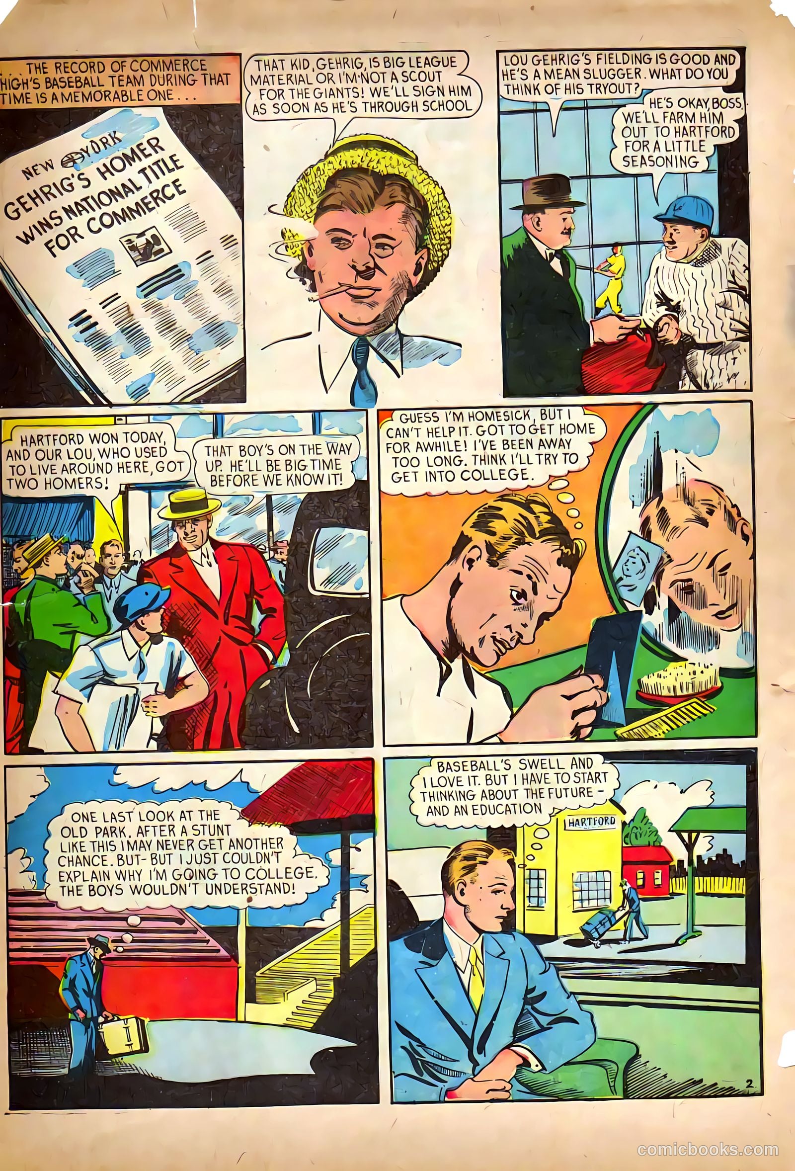 World Famous Heroes Magazine #2 (1941) — page 60 of 69